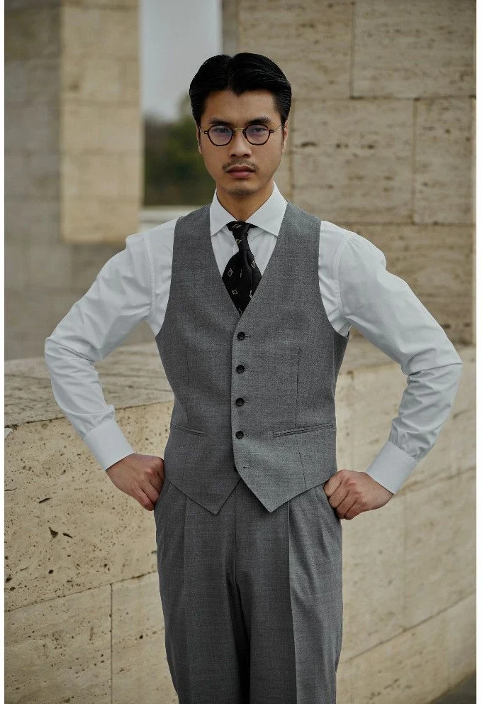 Grey Vest