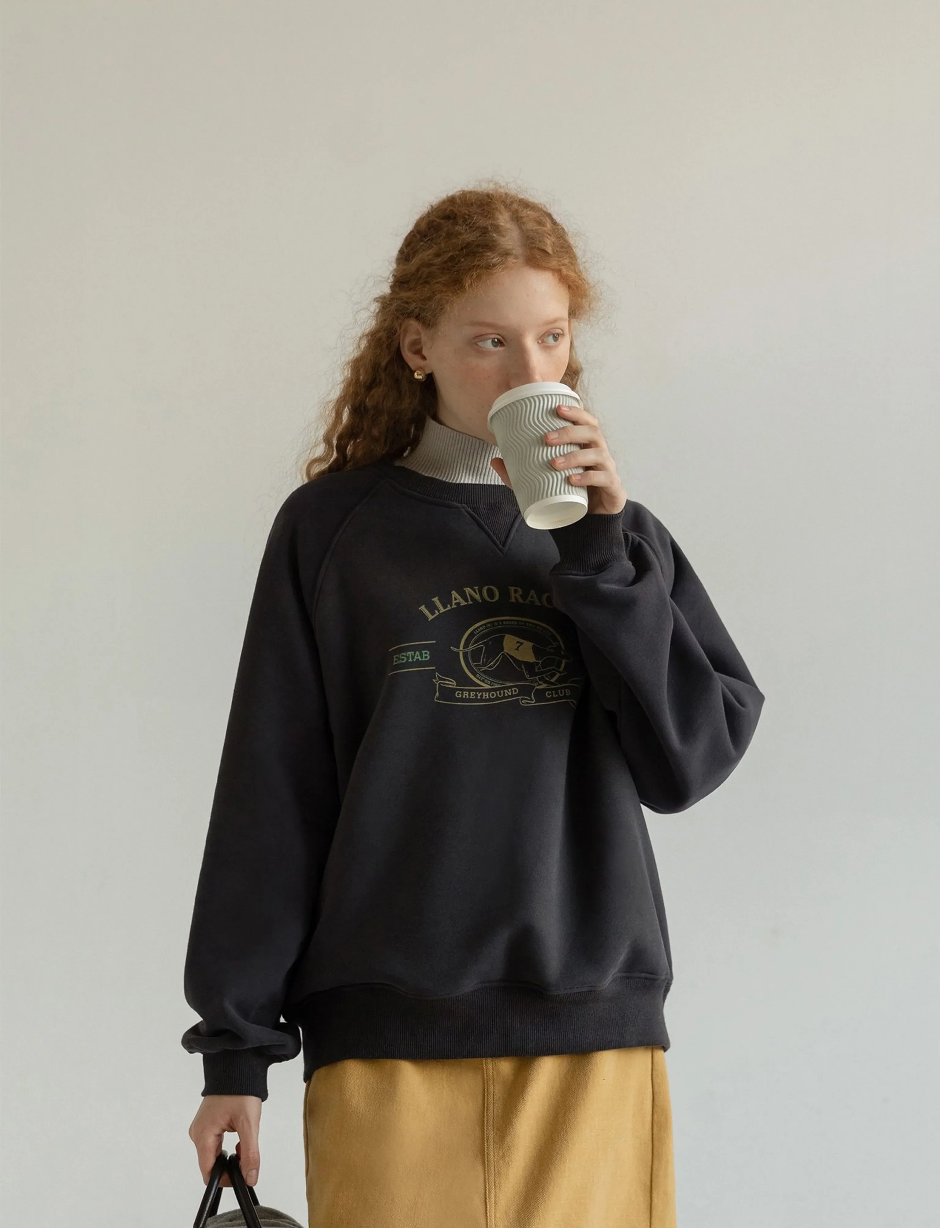 Greyhound Club Fleece Sweatshirt - Image 3