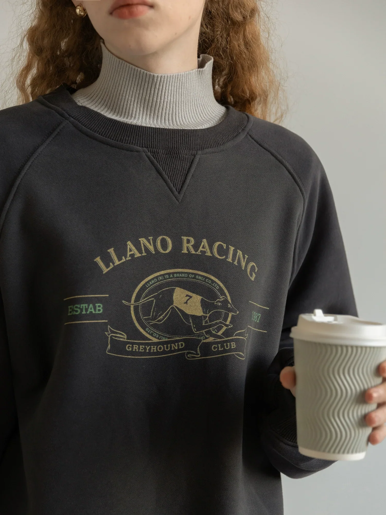 Greyhound Club Fleece Sweatshirt - Image 5