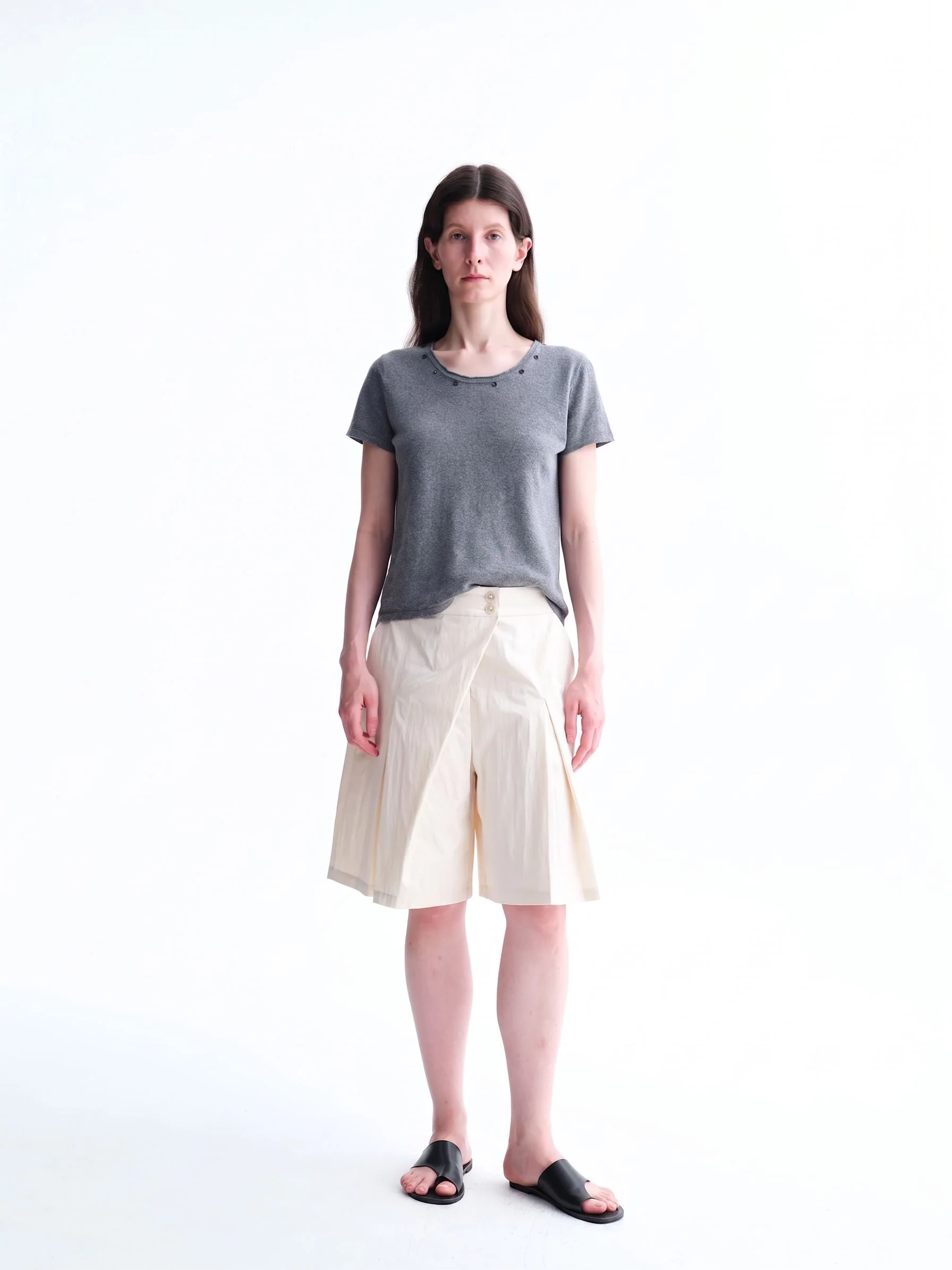 Grommet Neck Tee - Image 5