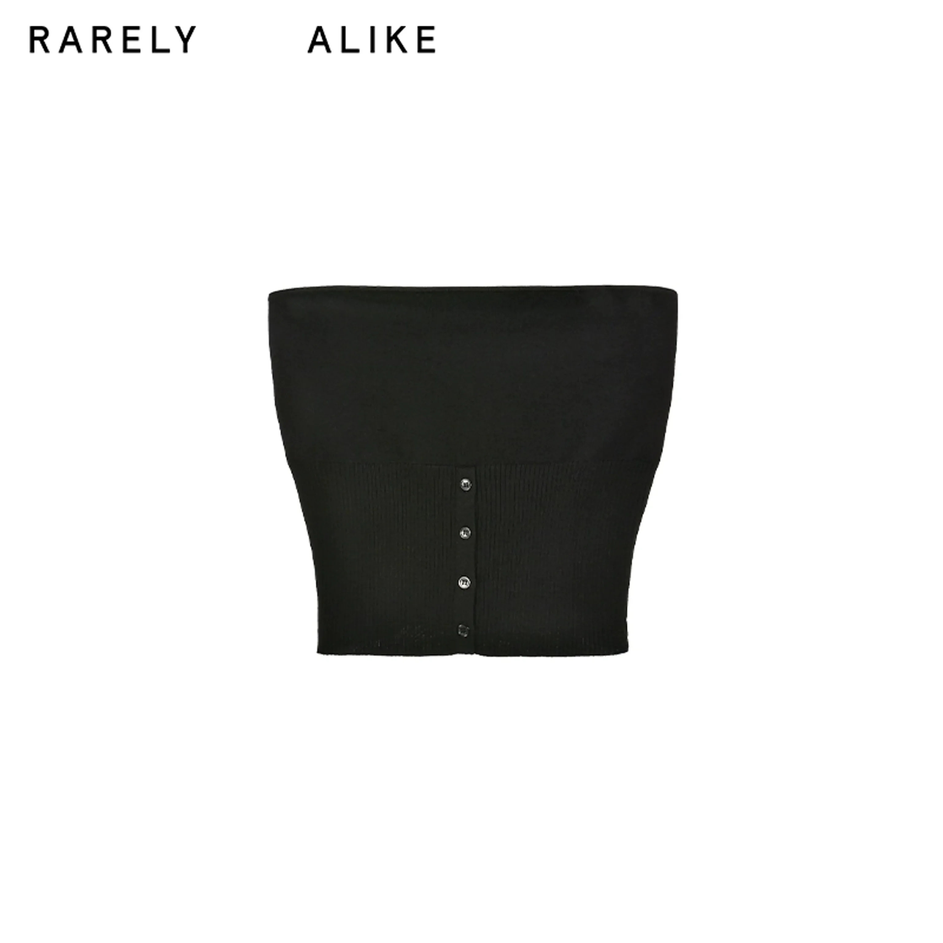 Half-Open Wool Tube Top - Image 8