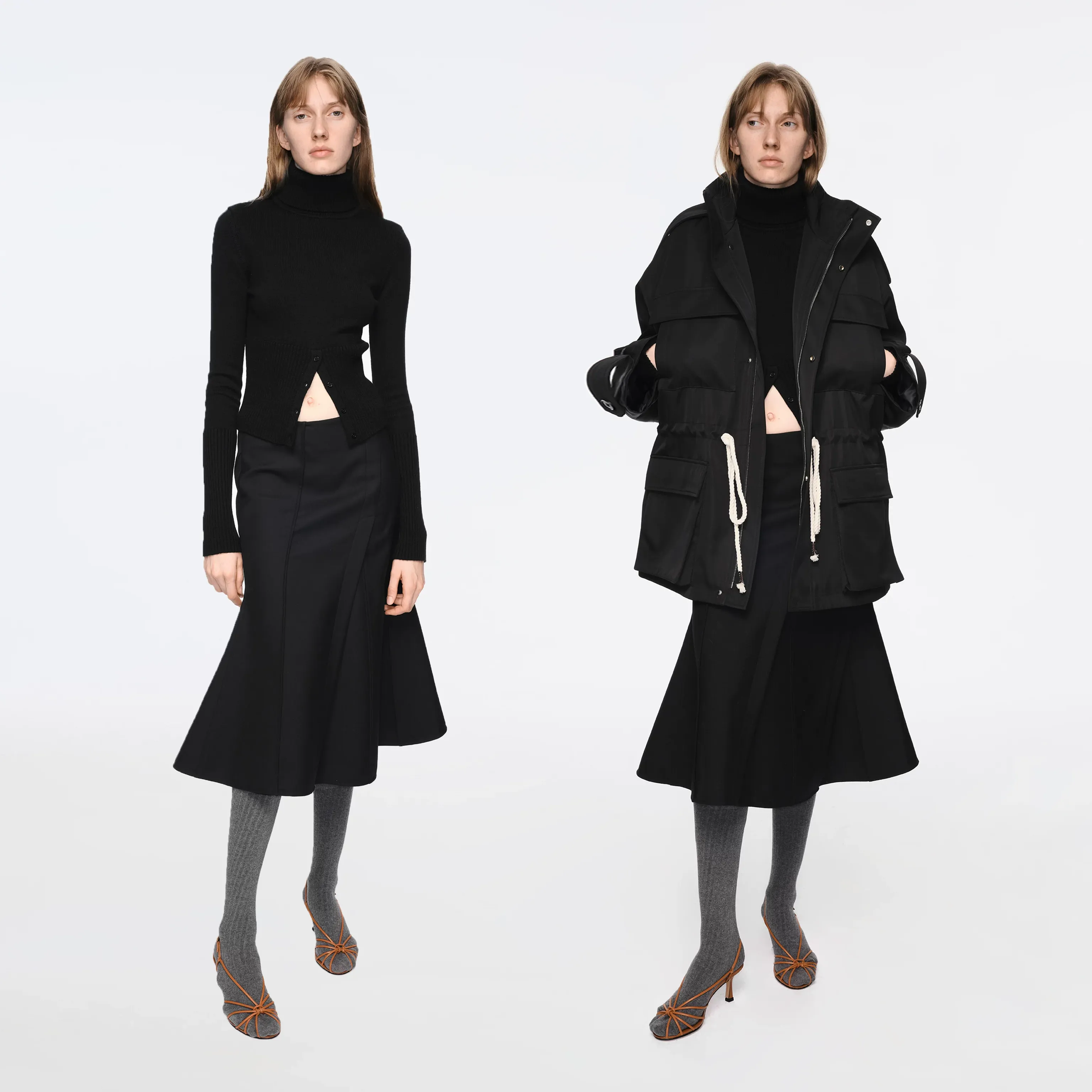 Half-Placket Wool Turtleneck - Image 6