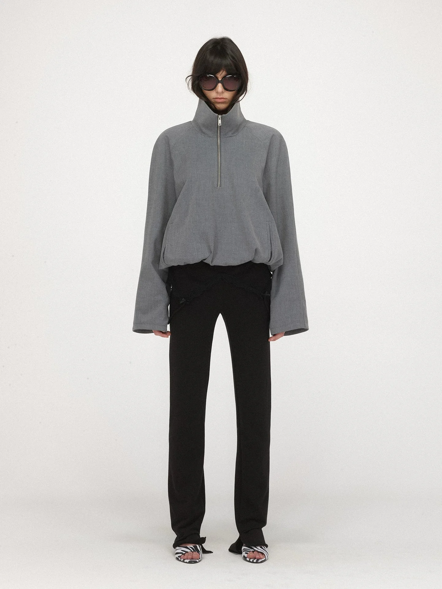 Half-Zip Funnel Pullover - Image 2