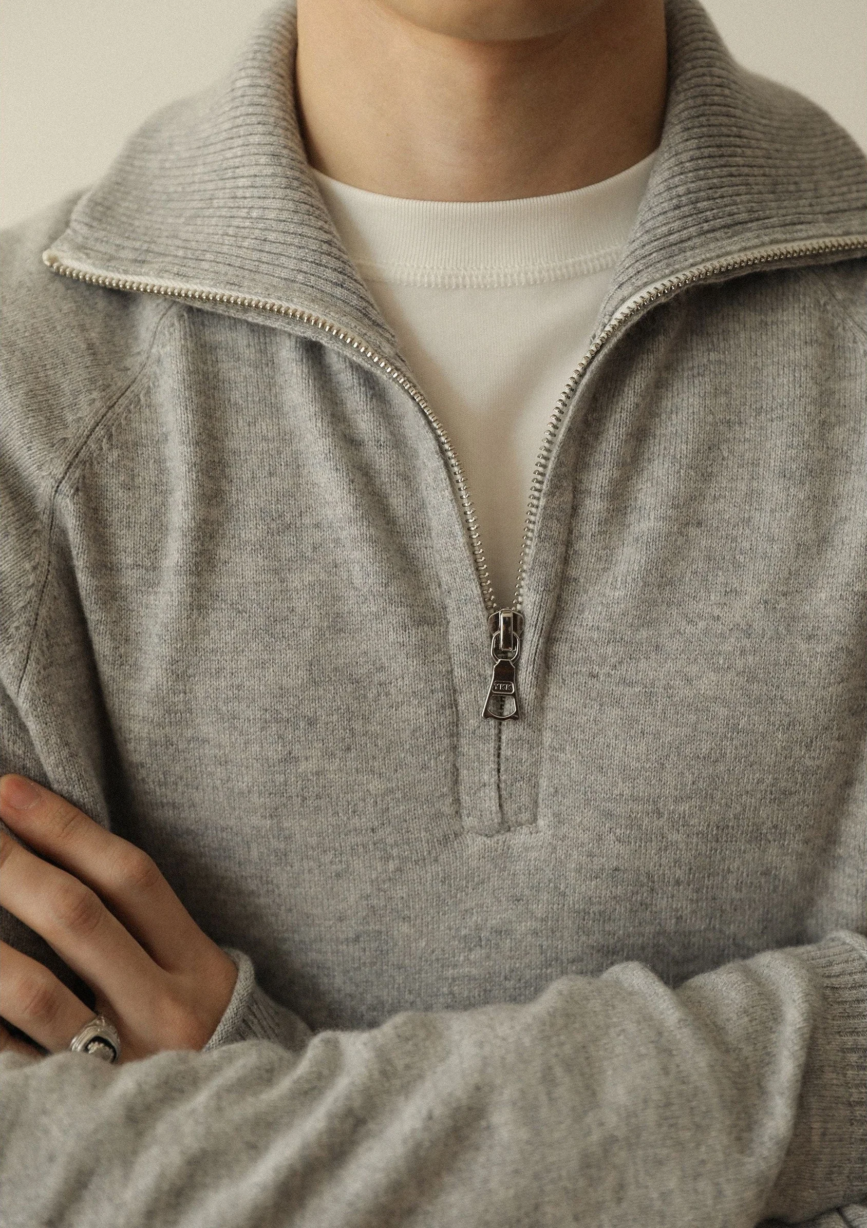 Half-Zip Knit Pullover - Image 6