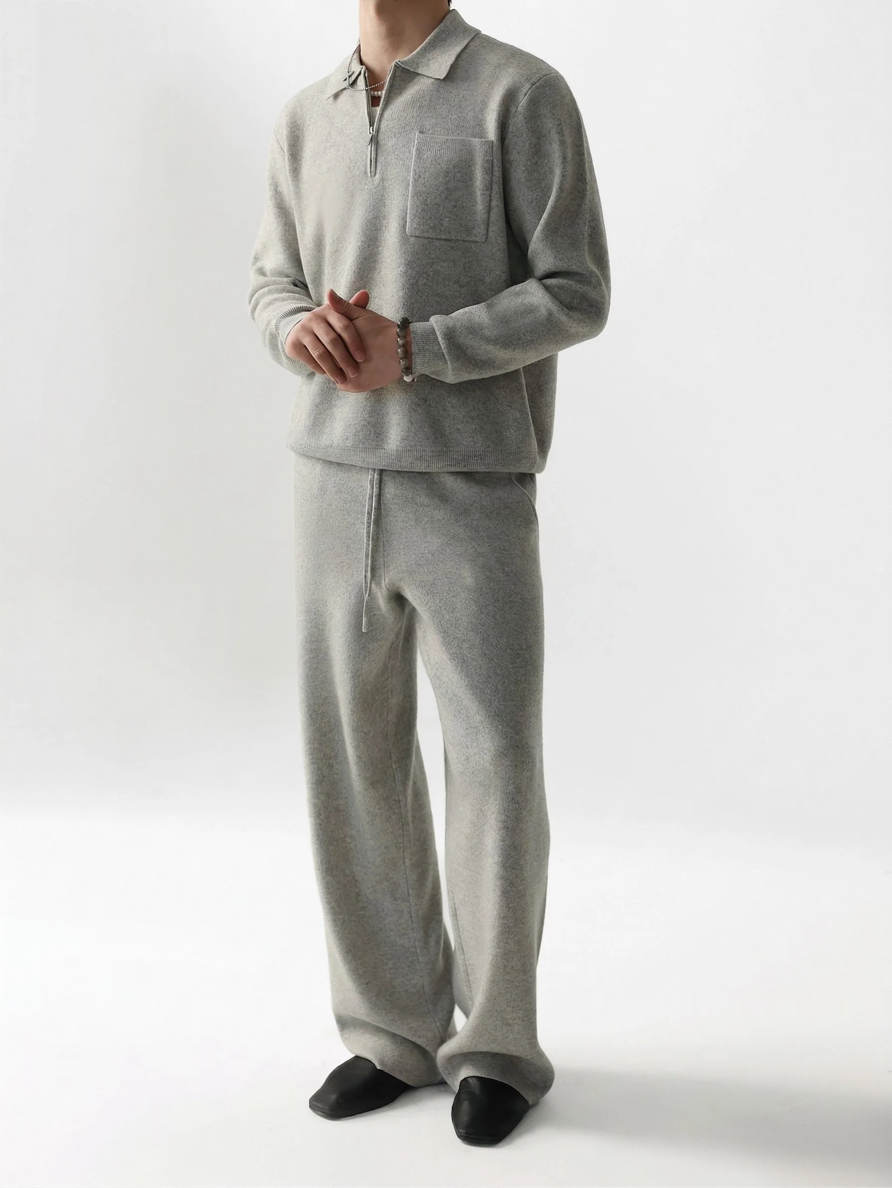 Half-Zip Knit Set - Image 2