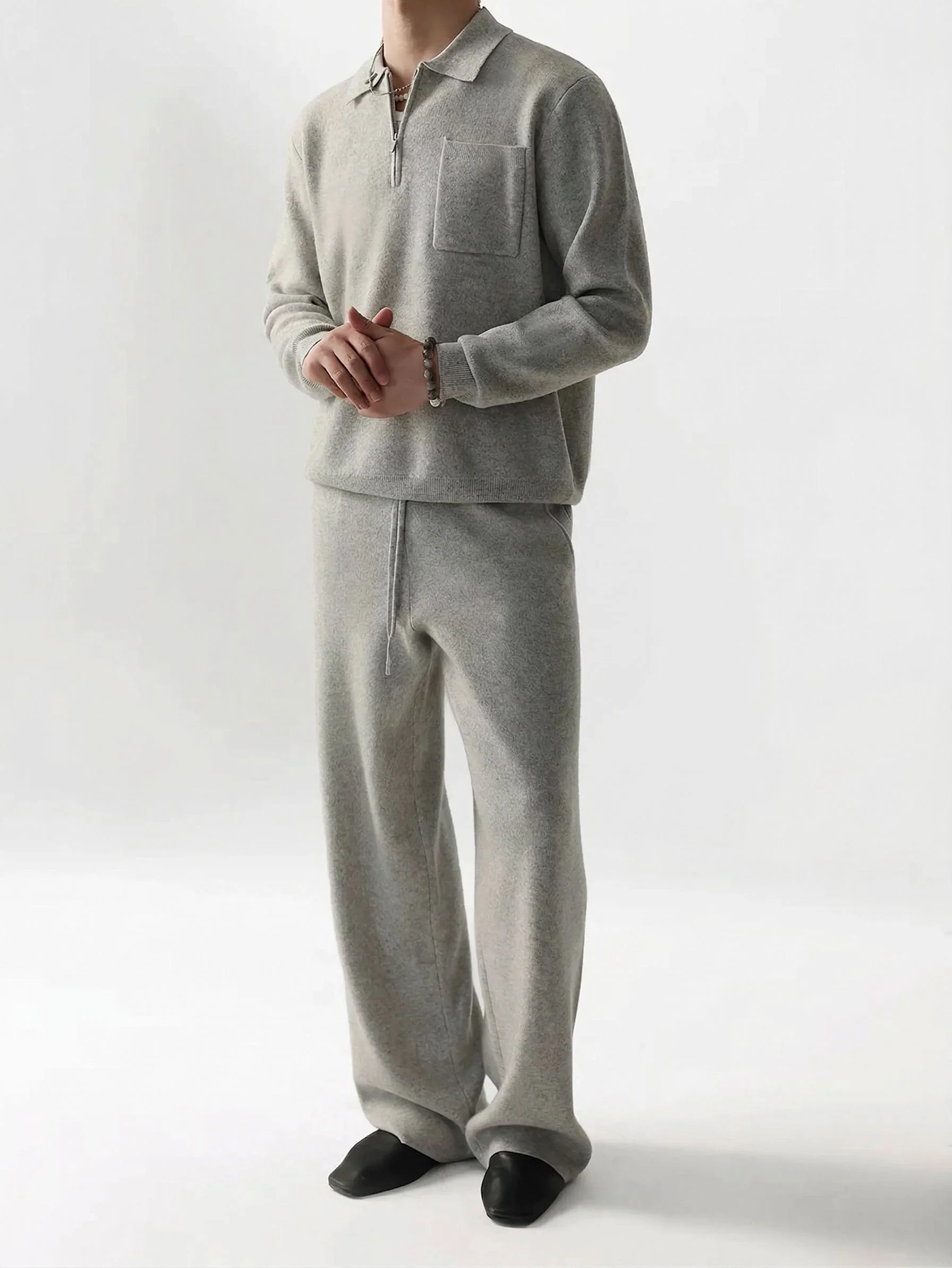 Half-Zip Knit Set - Image 7