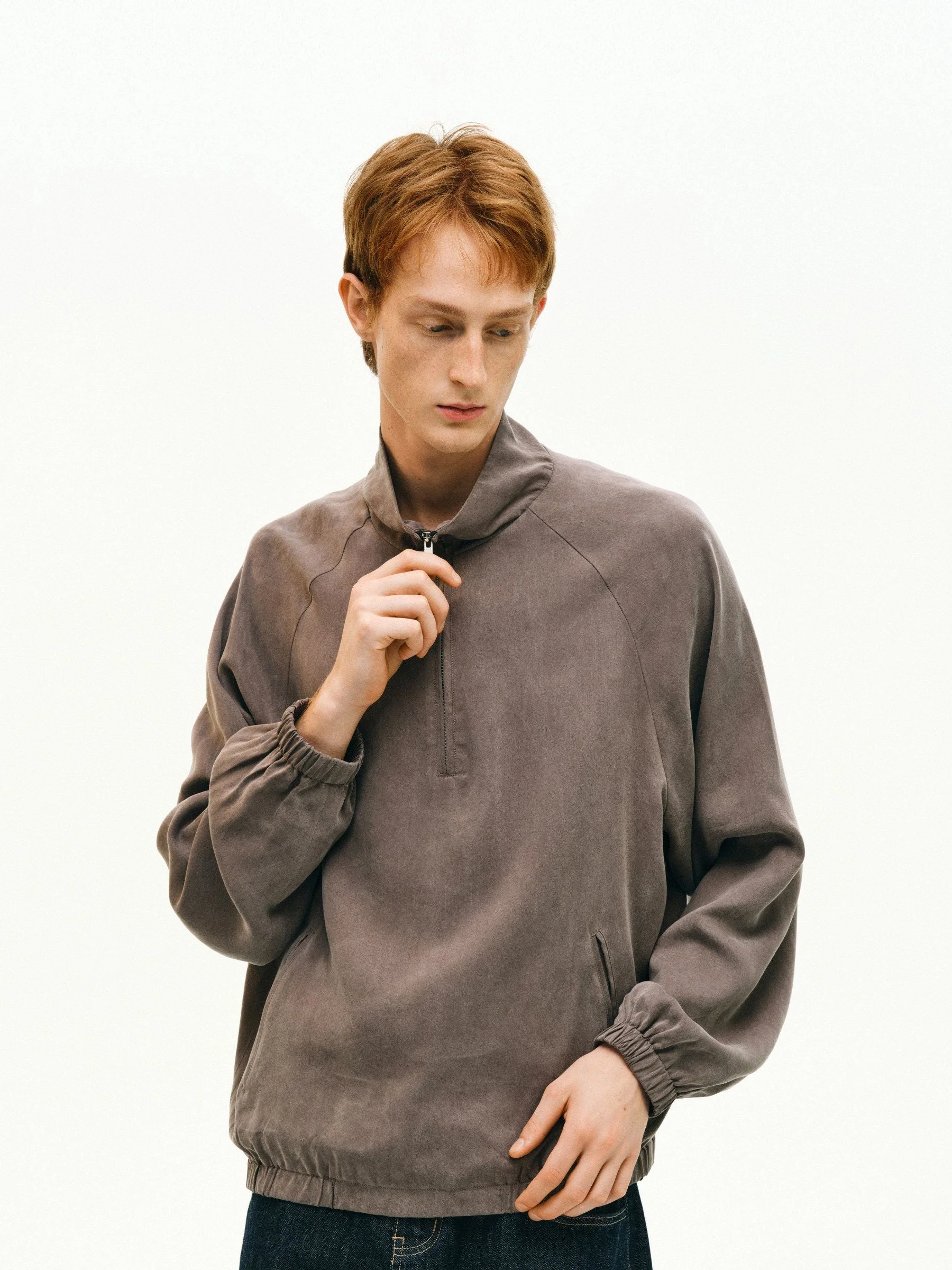 Half-Zip Mockneck Pullover - Image 3