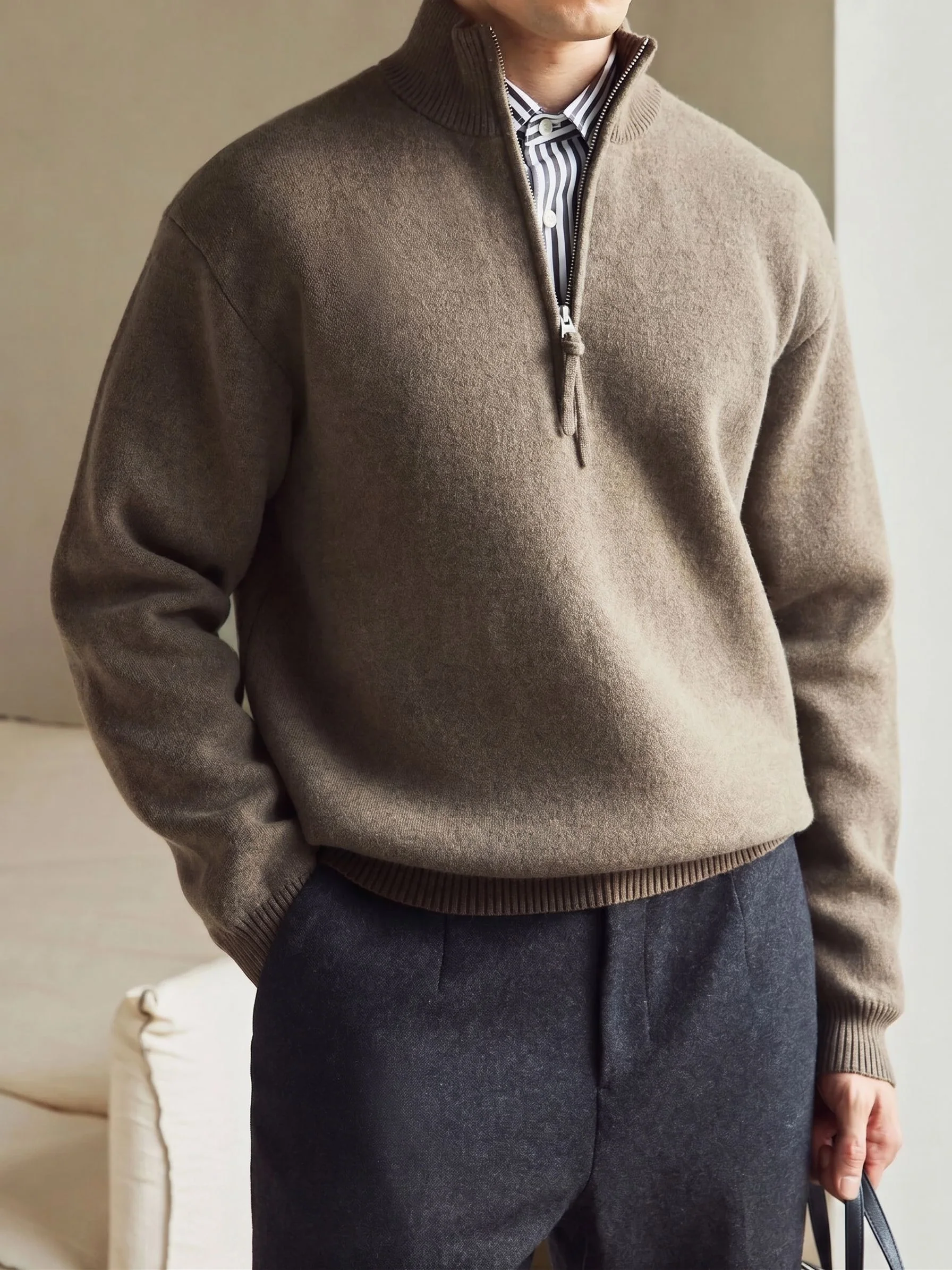 Half-Zip Sweater
