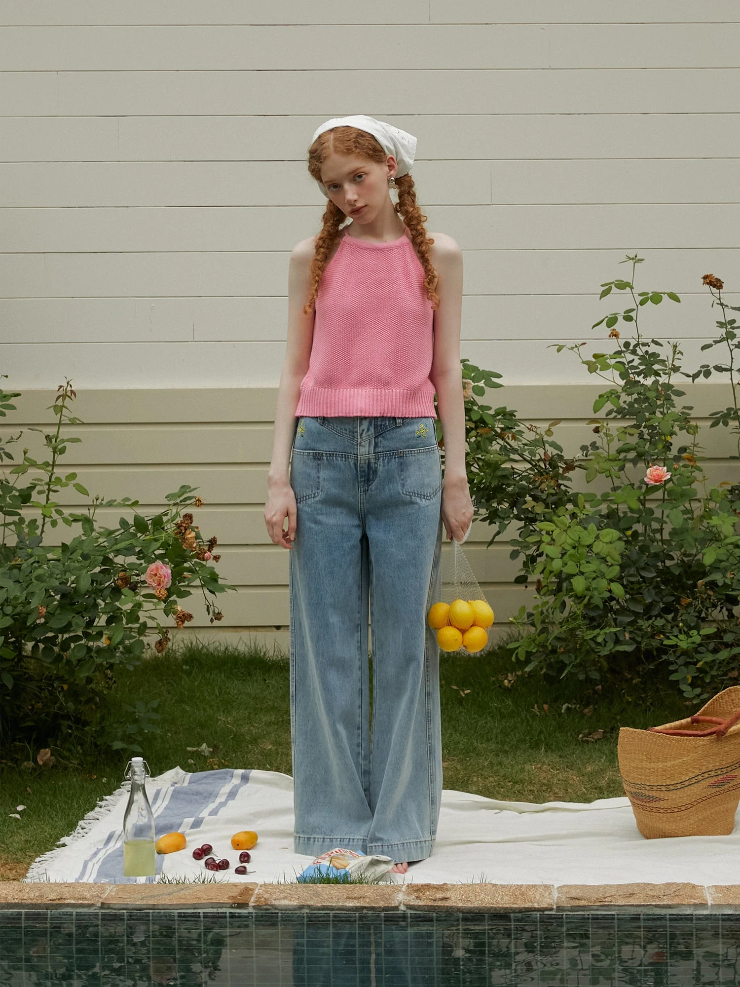Halter Knit Vest