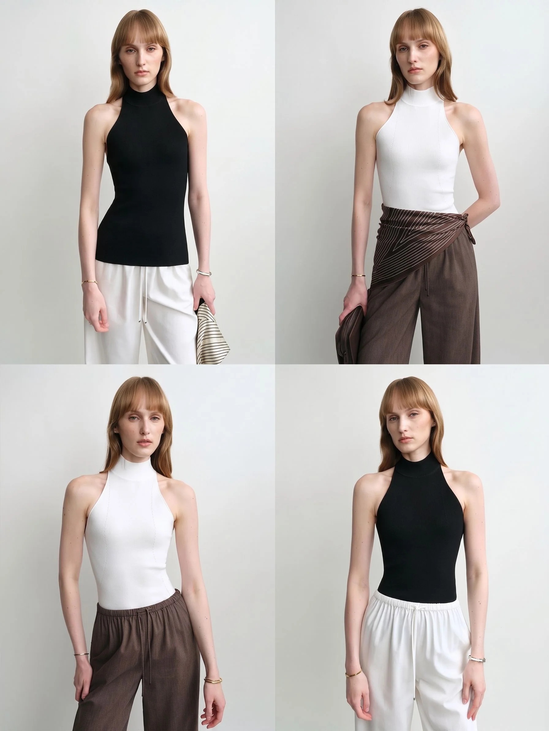 Halter Mockneck Tank - Image 3