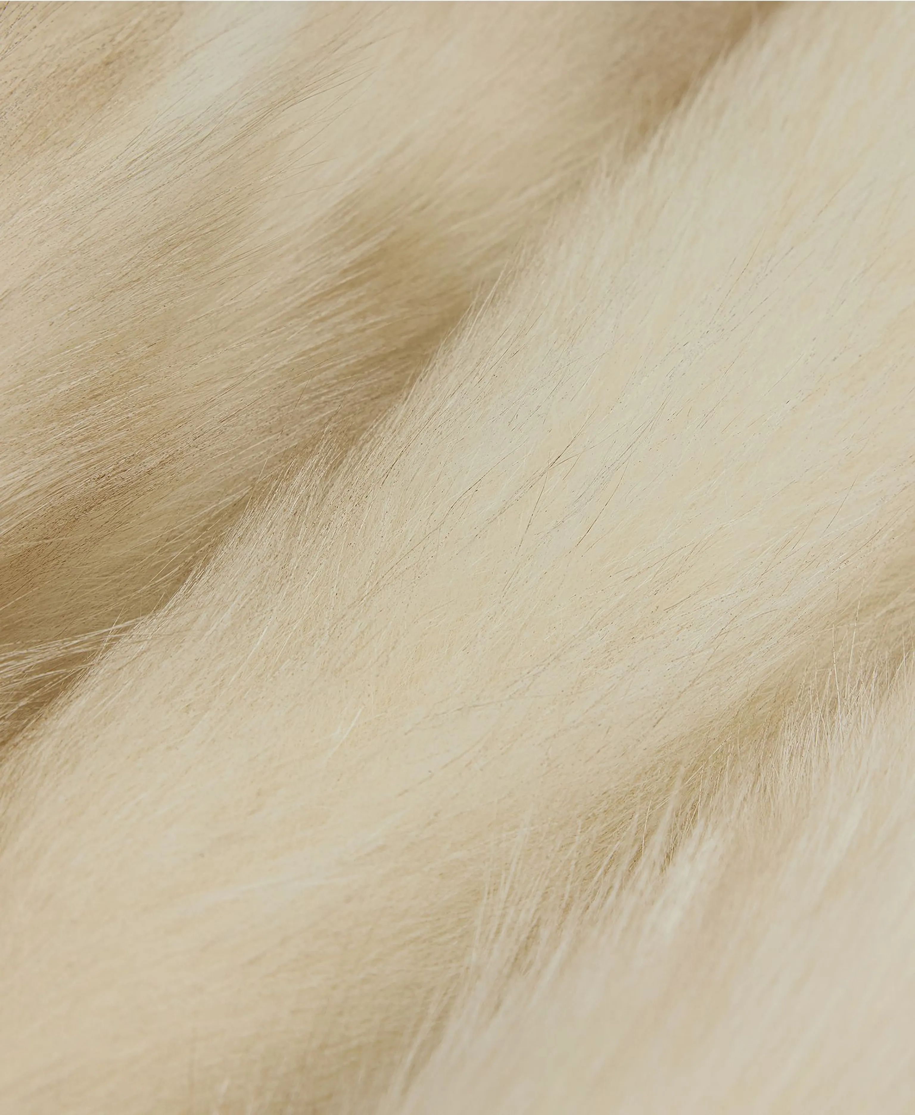 Hand-Dyed Fox Fur V-Neck Jacket - Image 8