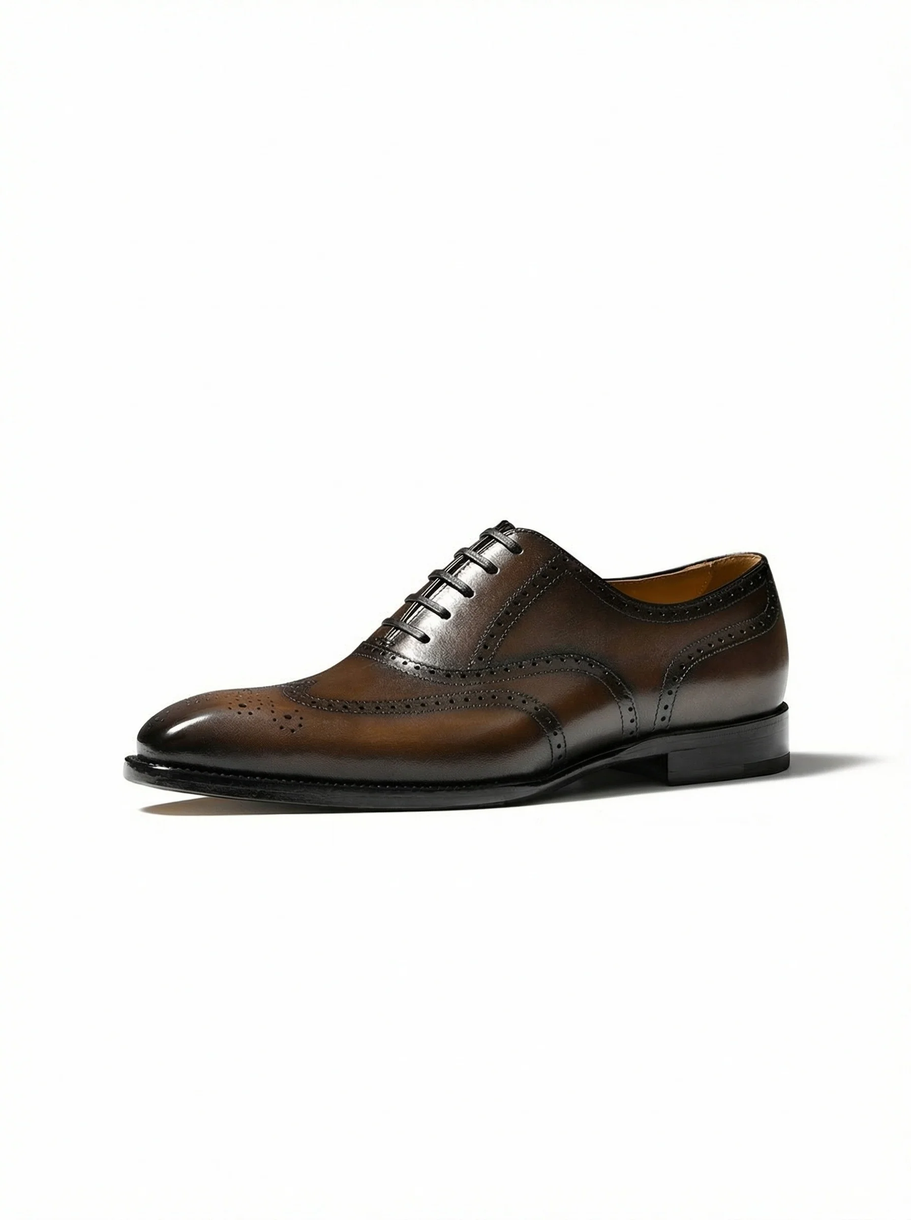 Handcrafted Brogue Oxfords - Image 13