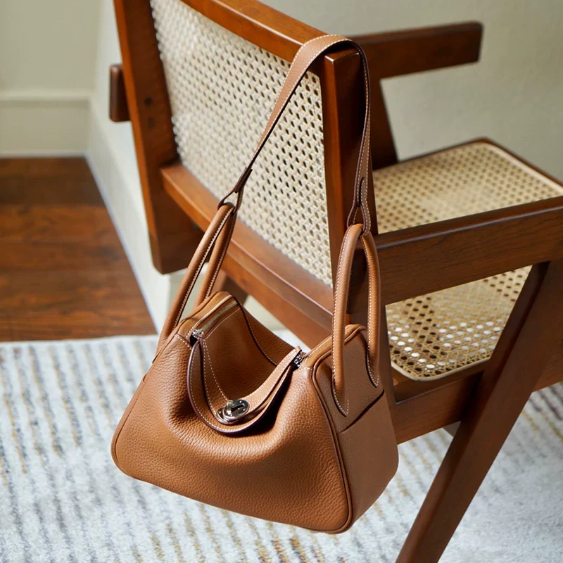 Handcrafted Cowhide Bag - Image 4
