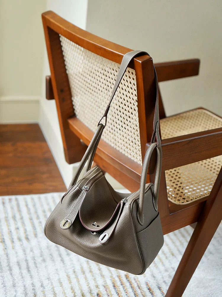 Handcrafted Cowhide Bag - Image 9
