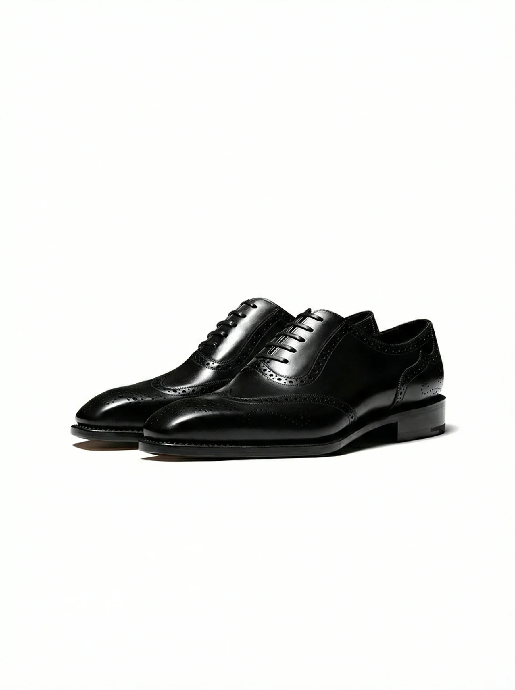 Handcrafted Goodyear Brogue Leather Oxford - Image 3