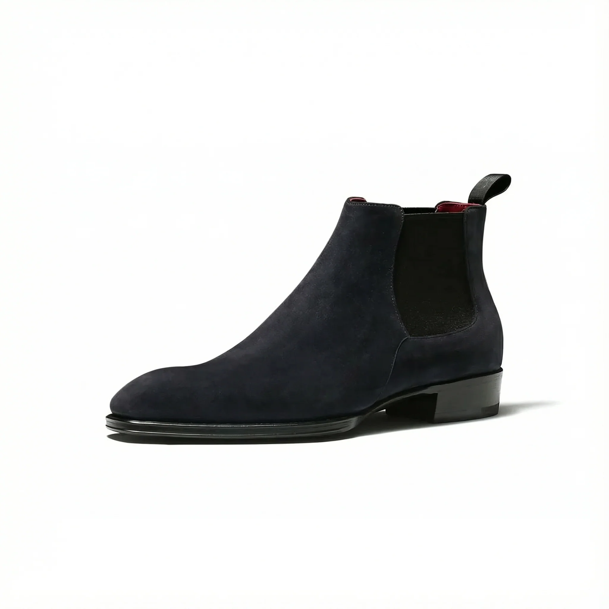 Handcrafted Suede Chelsea Boots