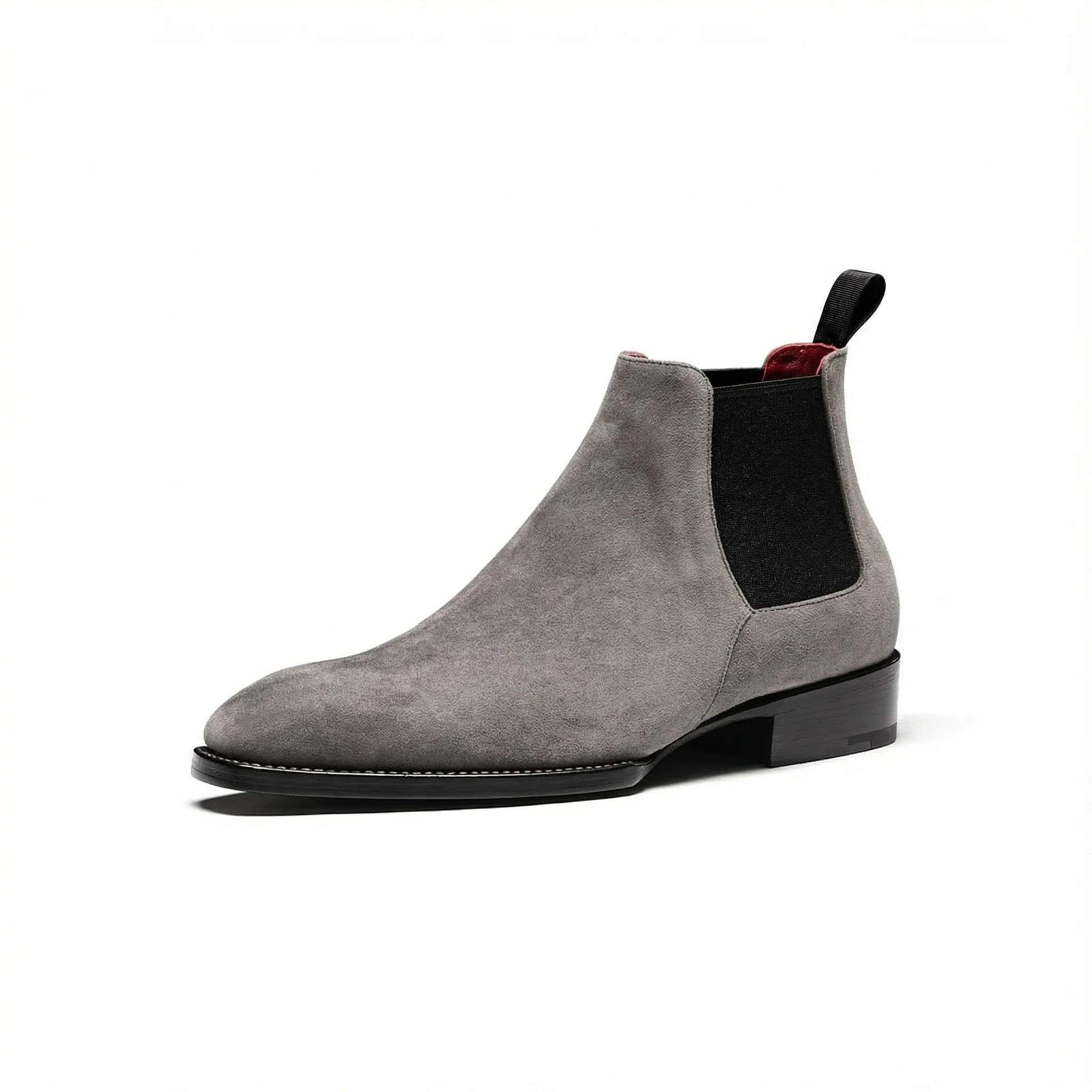 Handcrafted Suede Chelsea Boots - Image 7
