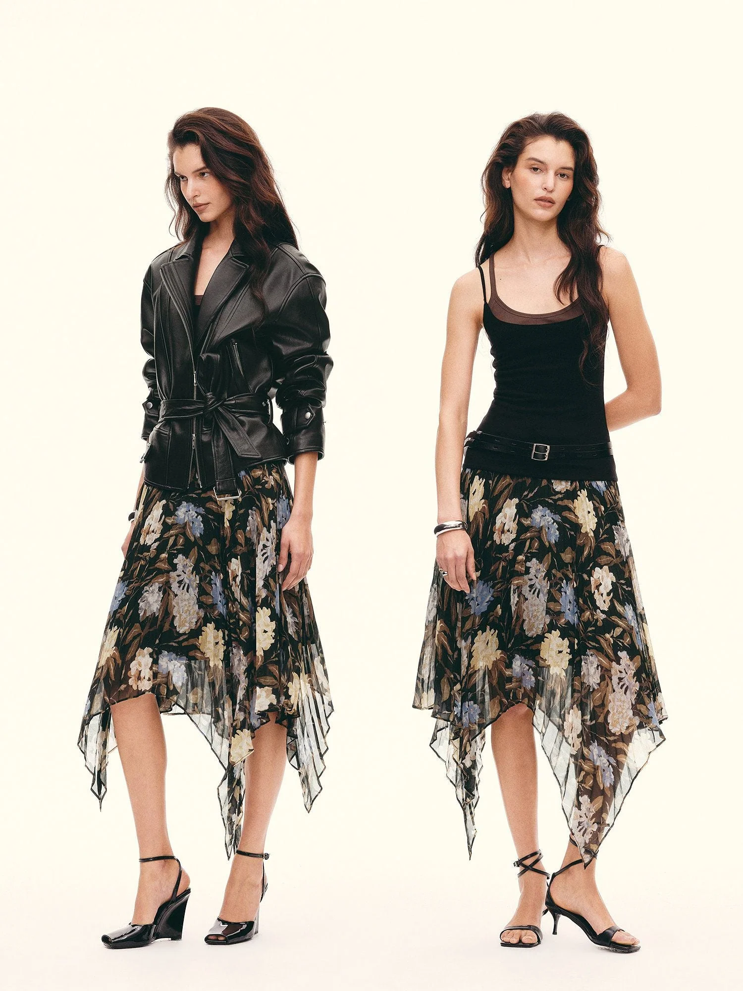 Handkerchief Pleated Skirt - Image 2