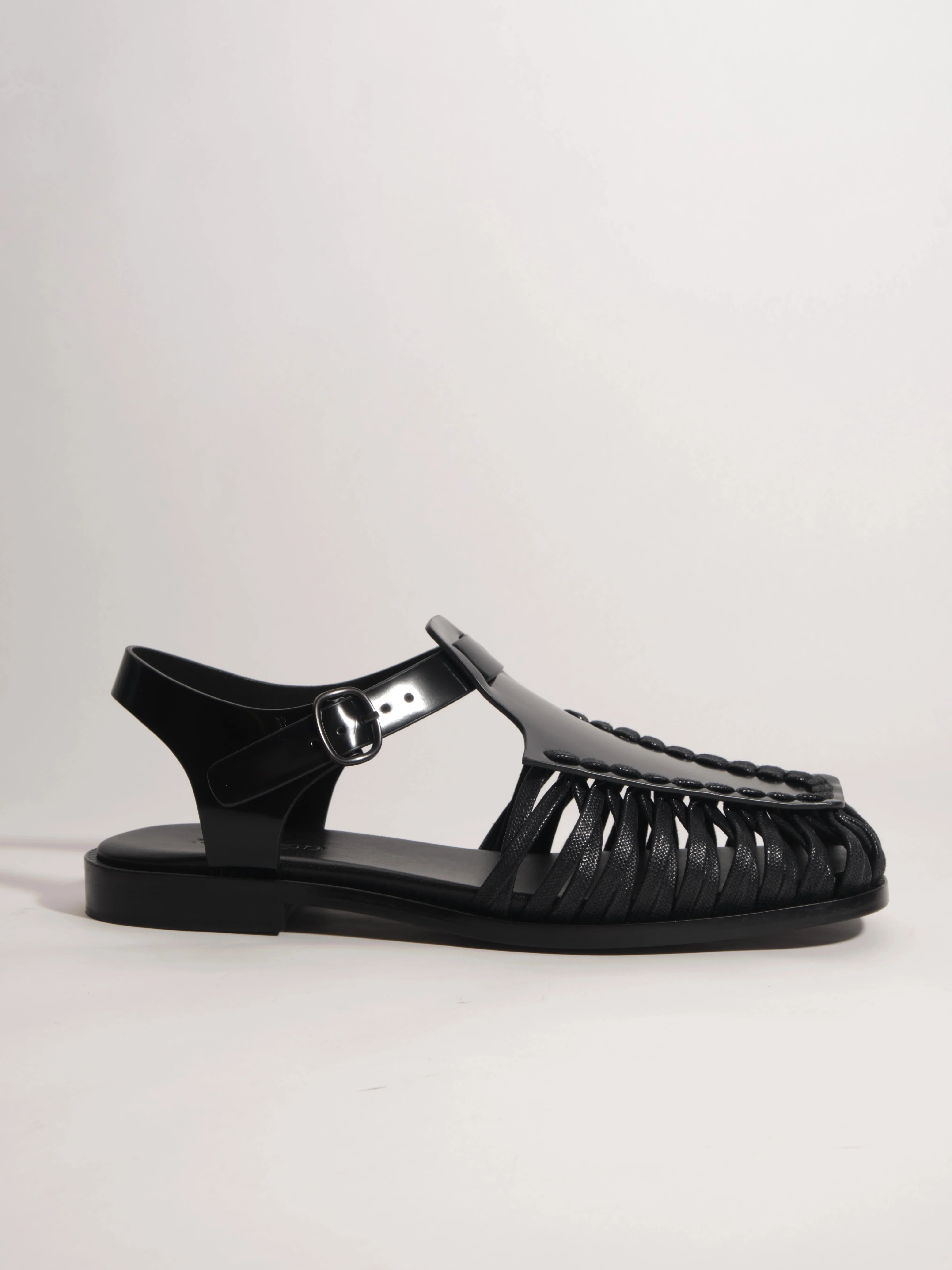 Handwoven Leather Roman Sandals - Image 7