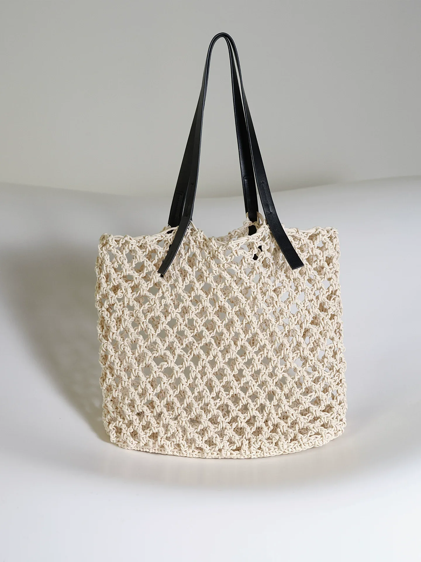 Handwoven Net Tote - Image 5
