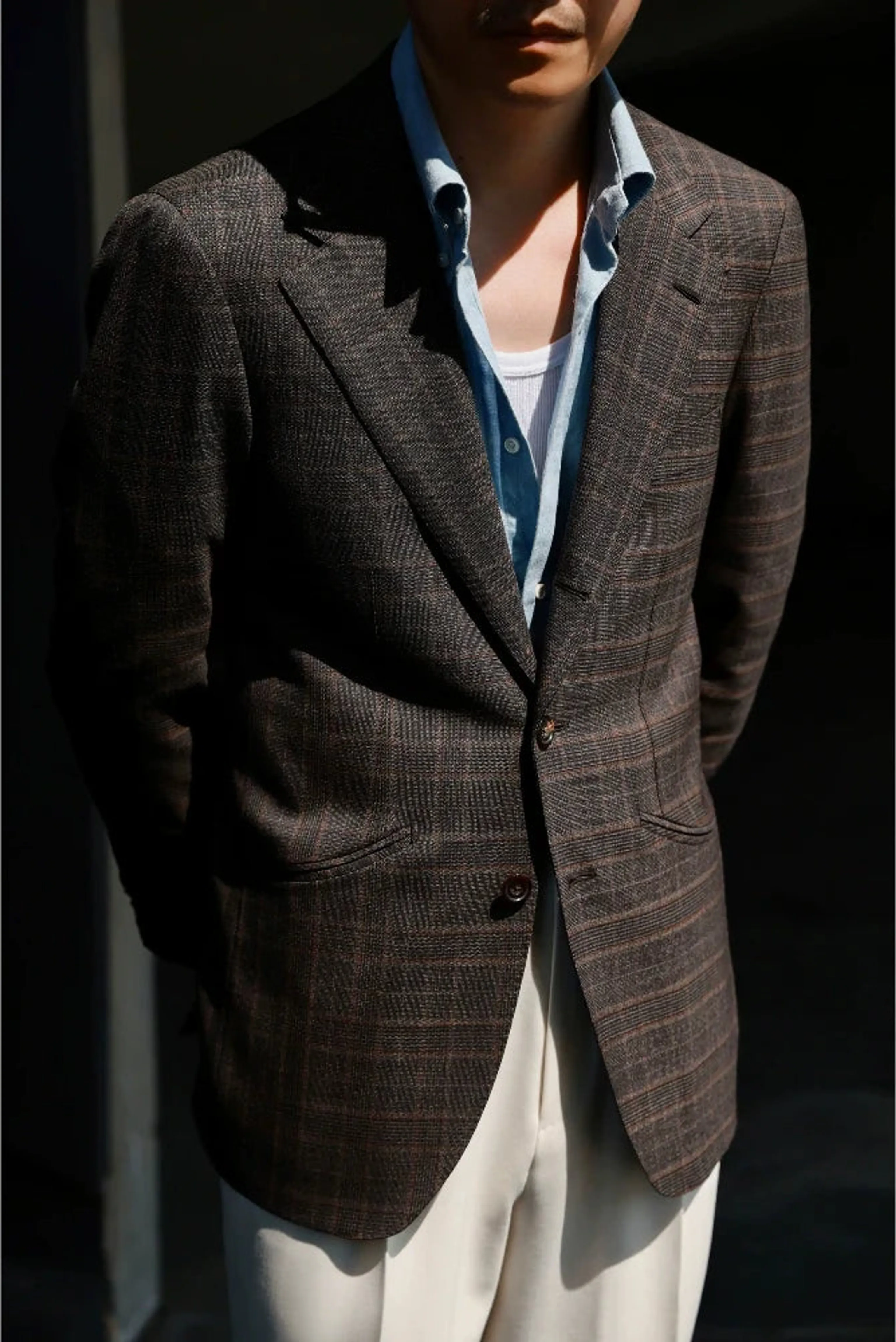 Hazelwood Brown Plaid Suit