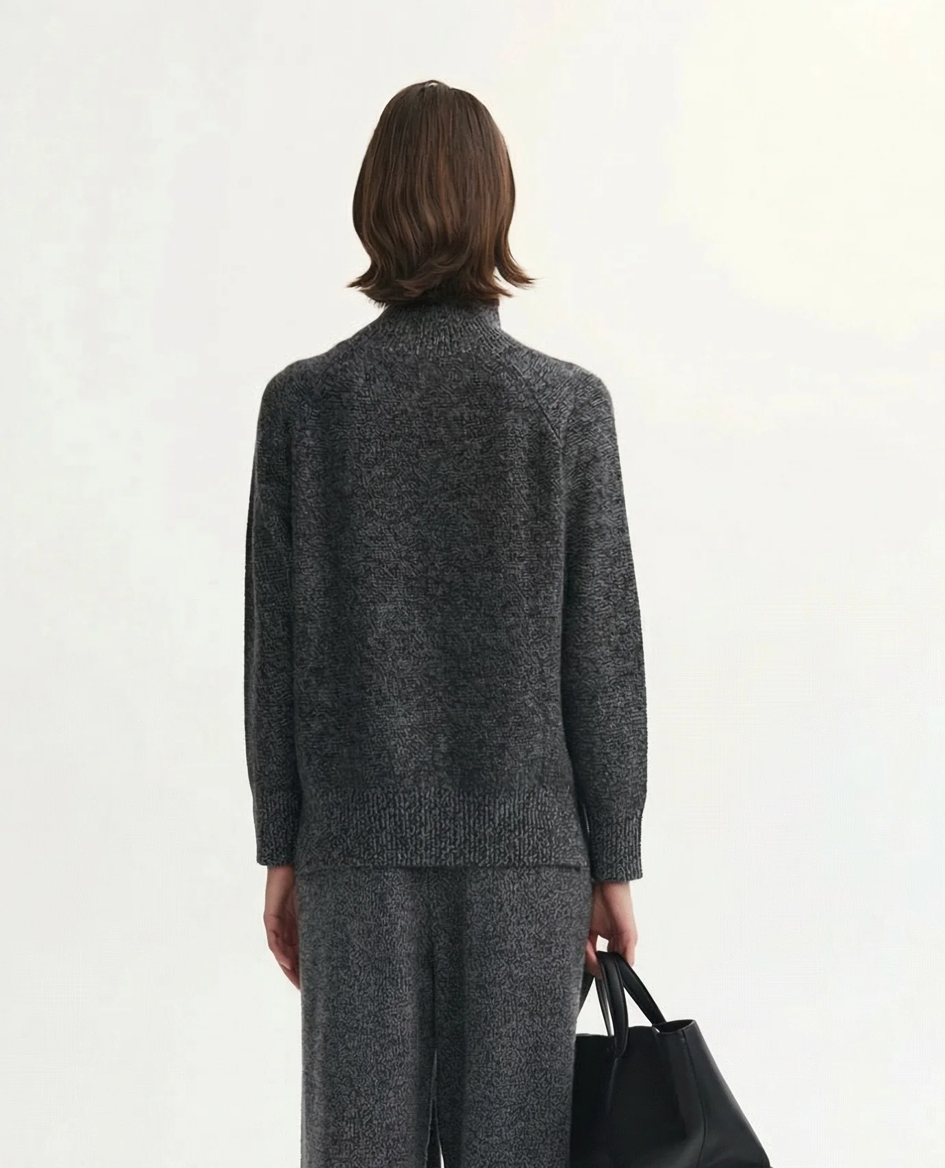 Heathered Mockneck Sweater - Image 5