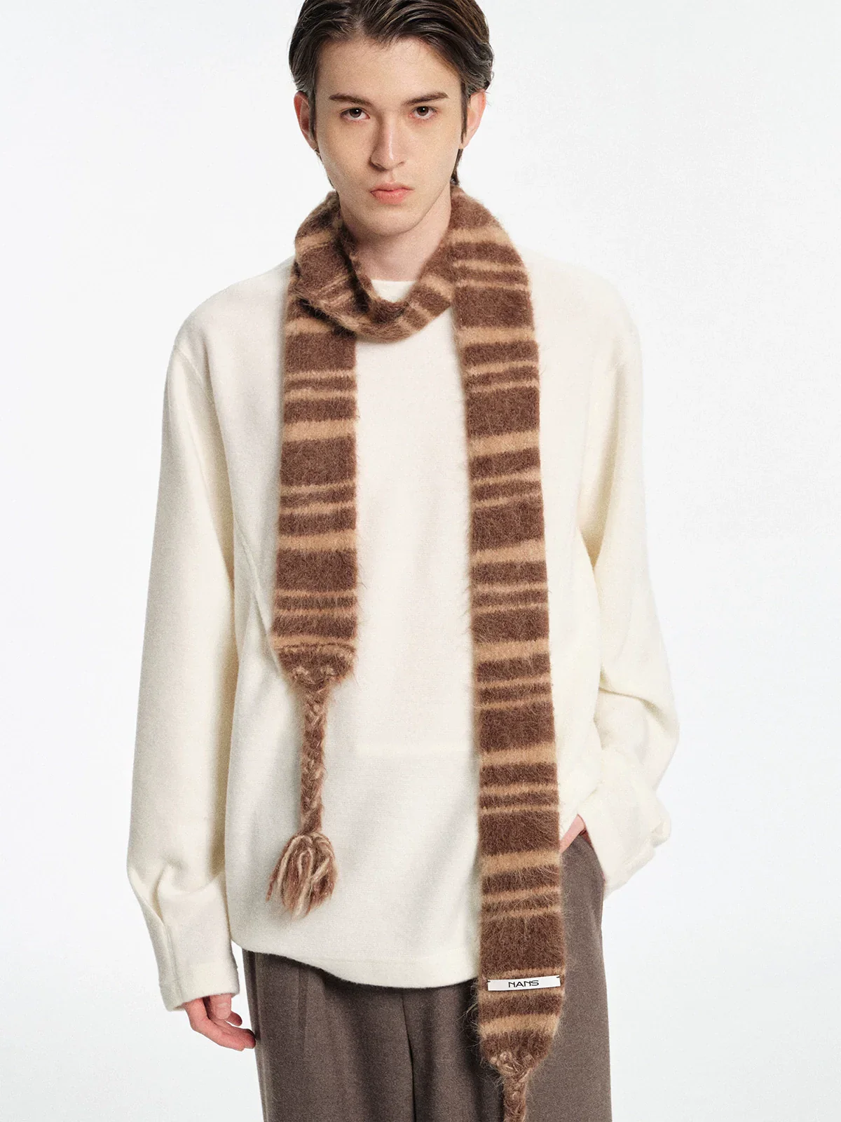Heavy Tencel Wool Sweater - Image 2