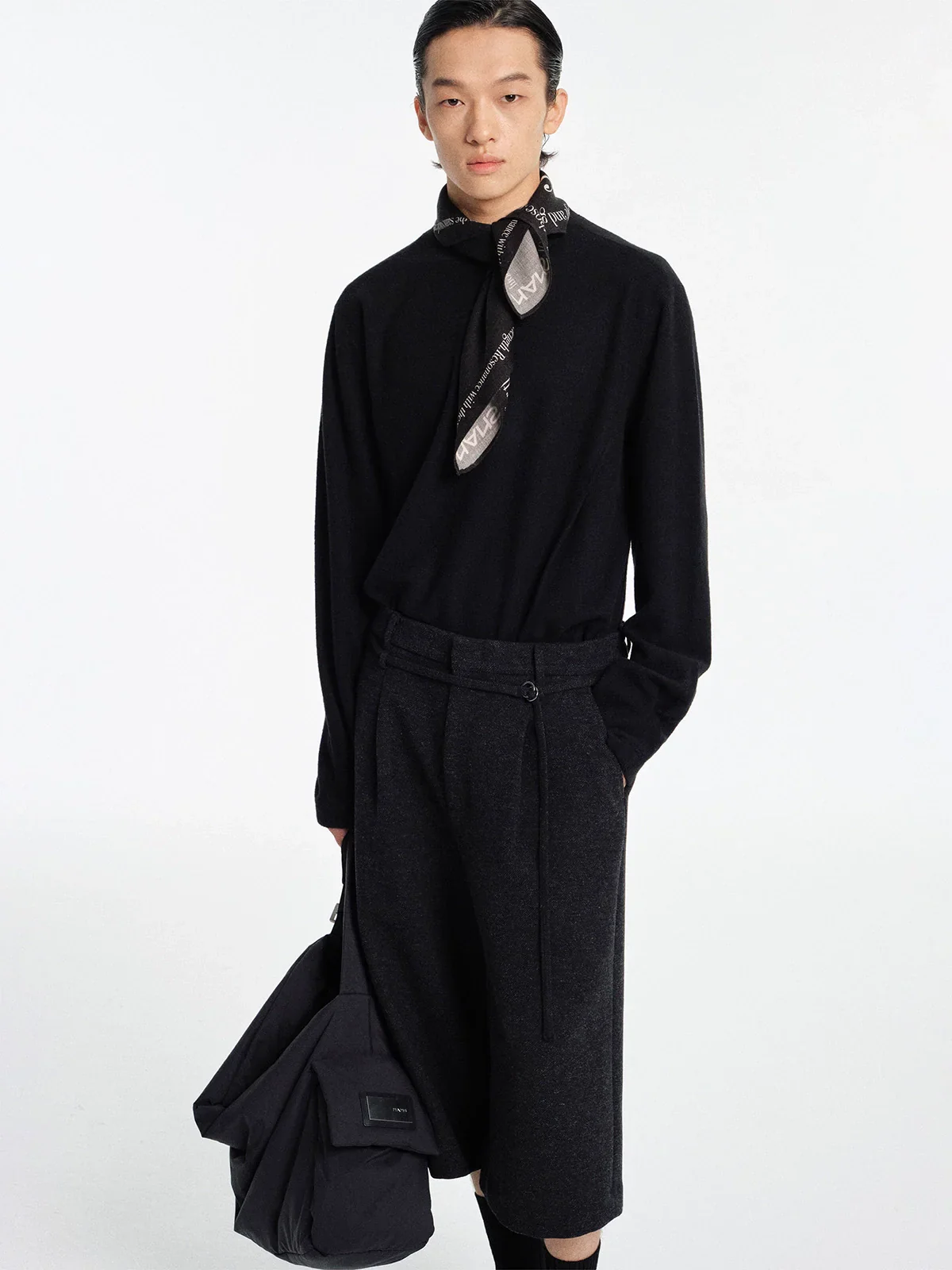 Heavy Tencel Wool Sweater - Image 4