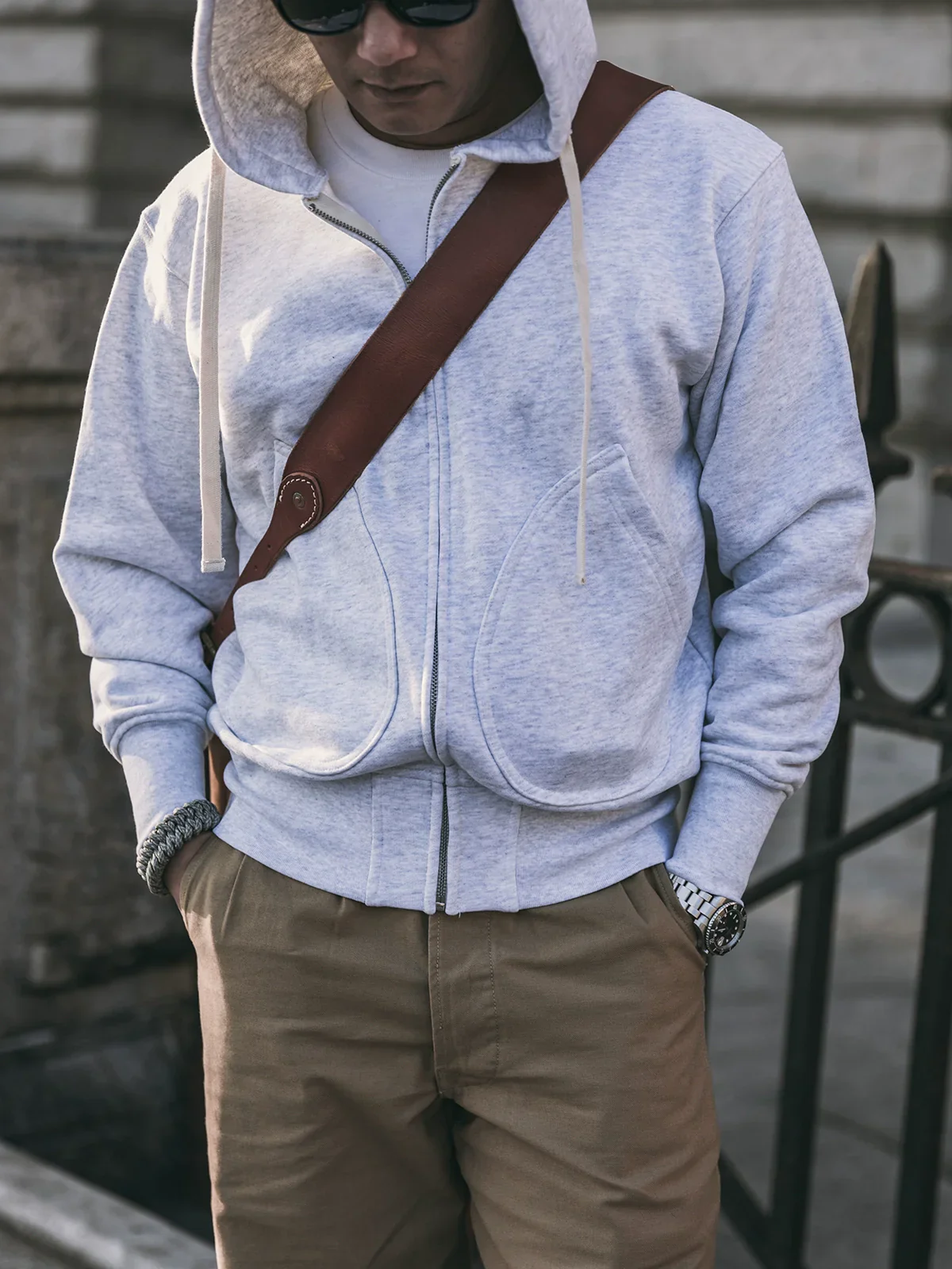Heavy Terry Zip-Up Hoodie - Image 2