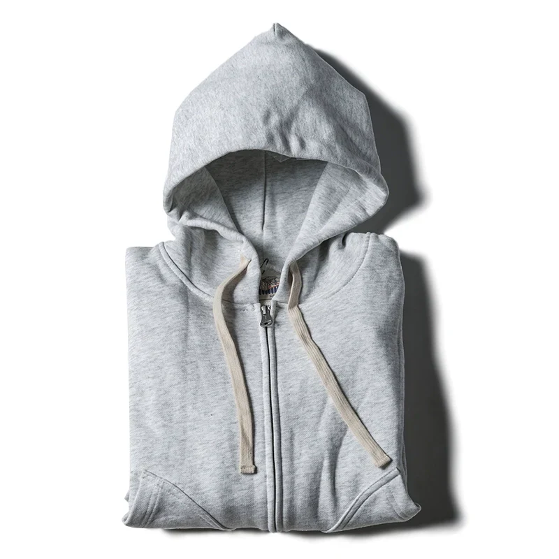 Heavy Terry Zip-Up Hoodie - Image 5