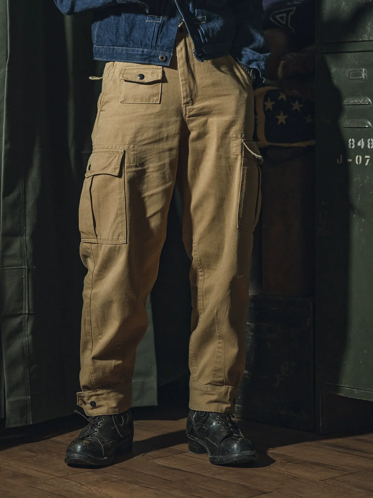Heavy Twill Cargo Trousers - Image 4