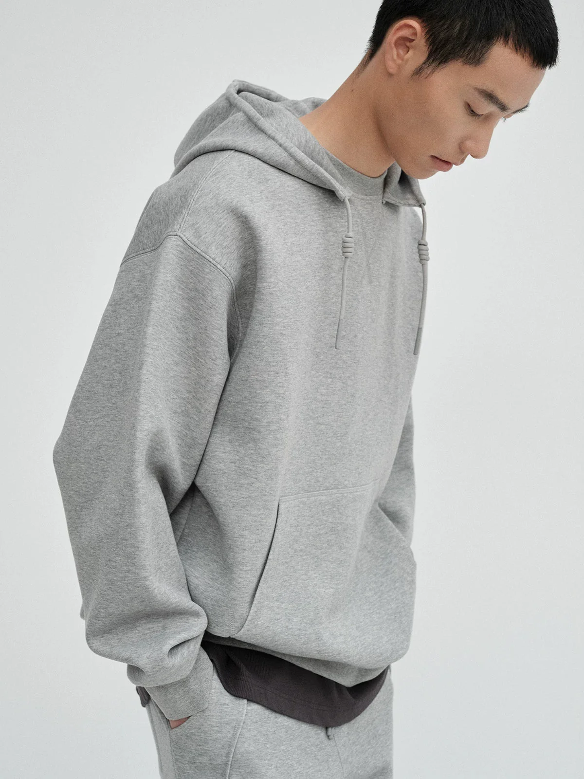 Heavyweight Air-Layer Hoodie & Straight-Leg Sweatpants - Image 2