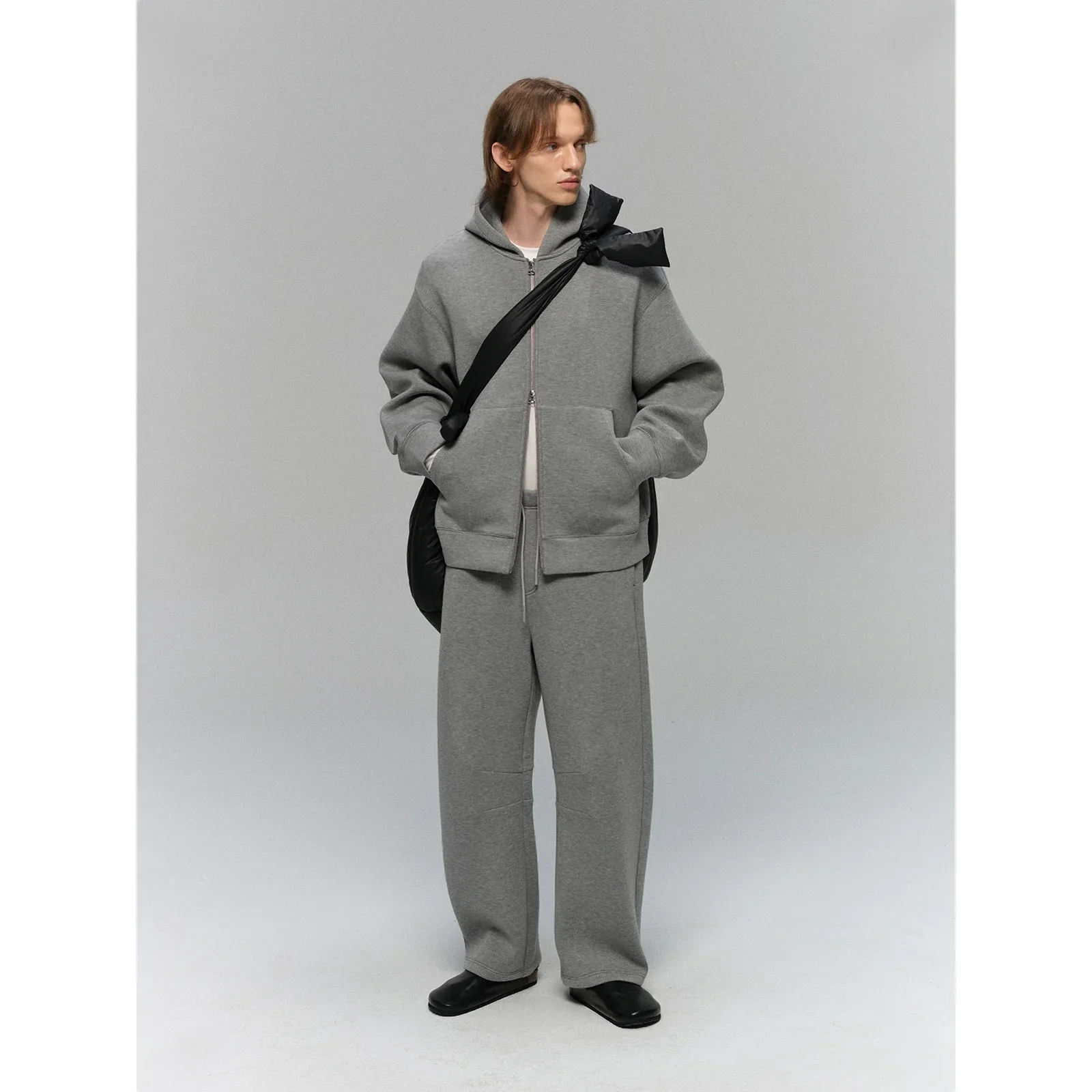 Heavyweight Air Layer Zip Hoodie - Image 3