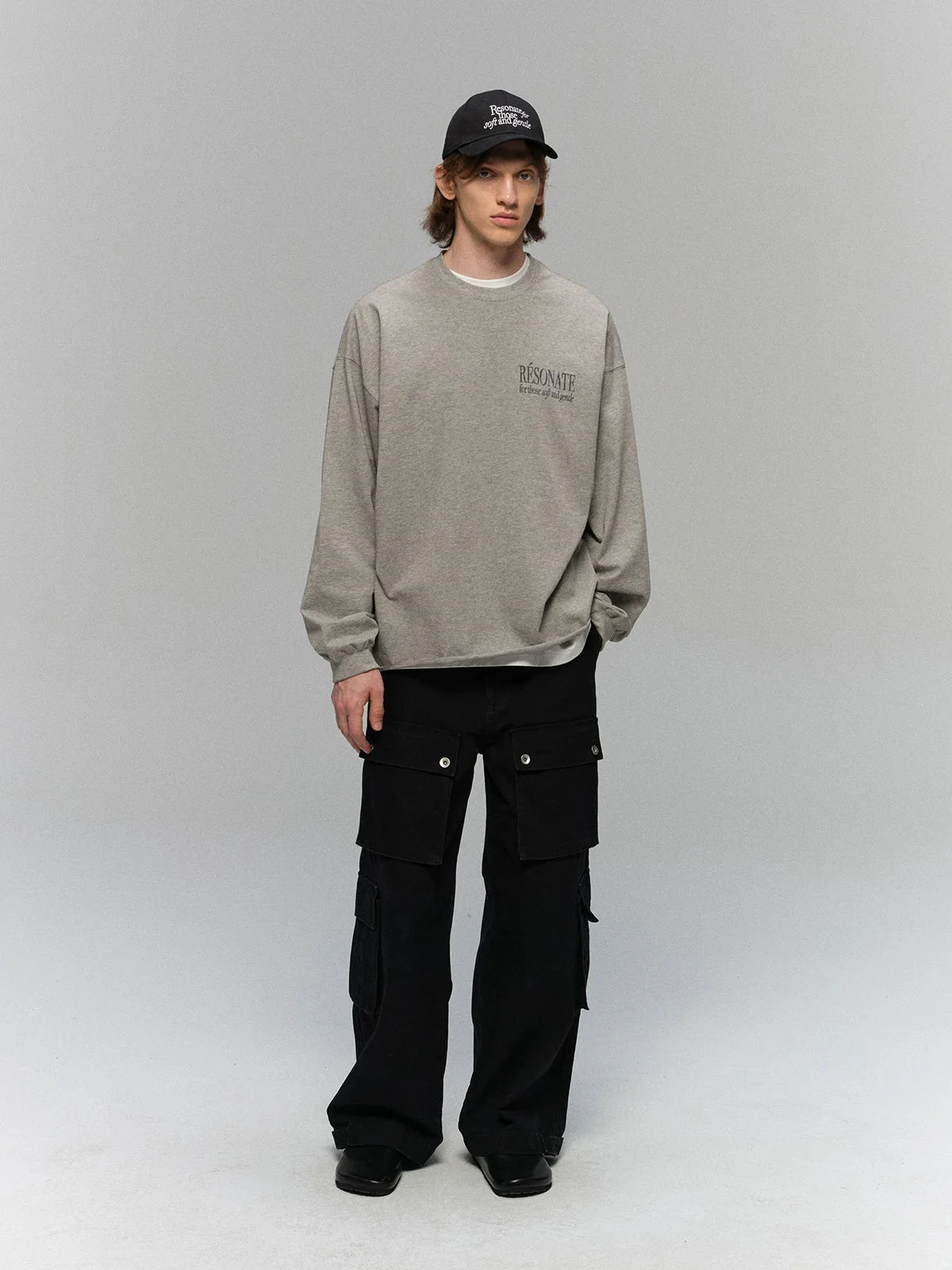 Heavyweight Canvas Distressed Cargo Pants - Image 4