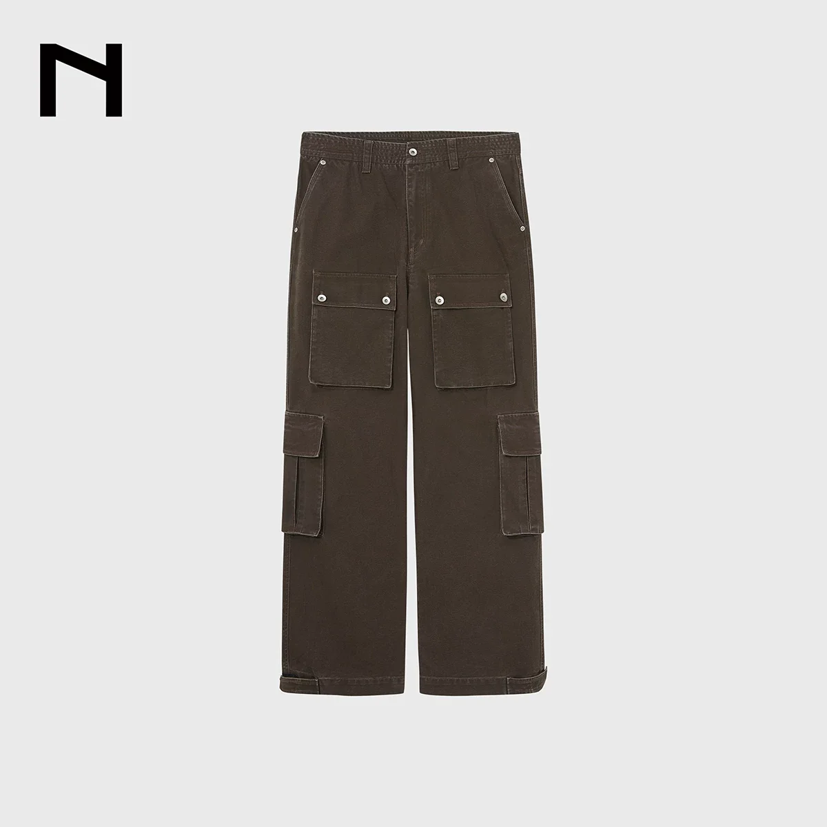Heavyweight Canvas Distressed Cargo Pants - Image 6