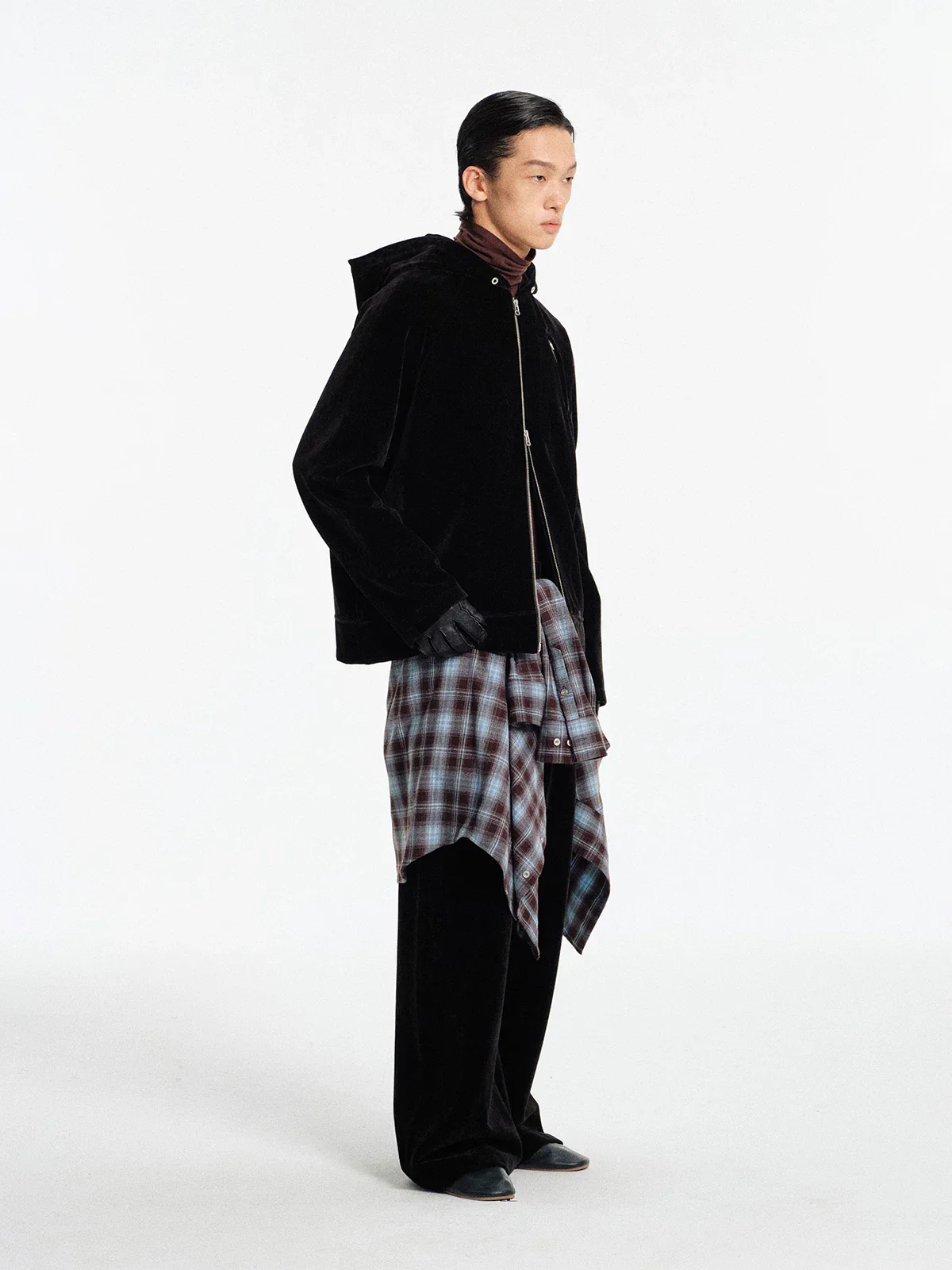 Heavyweight Chenille Wide-Leg Sweatpants - Image 4