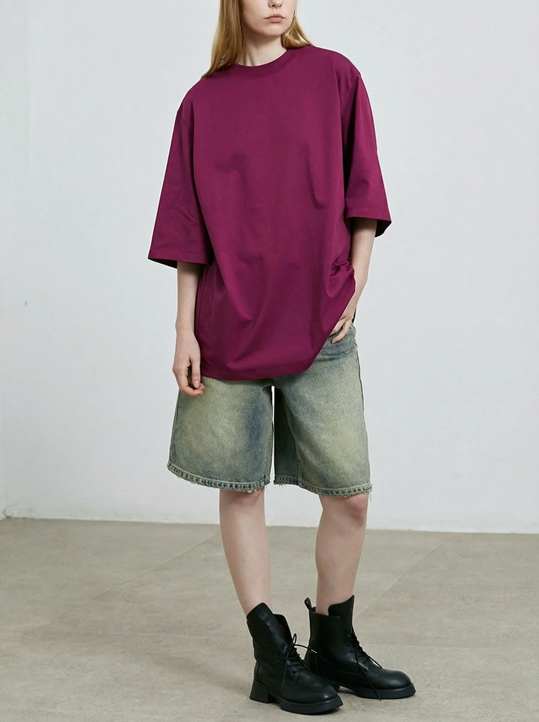 Heavyweight Combed Cotton T-Shirt - Image 4