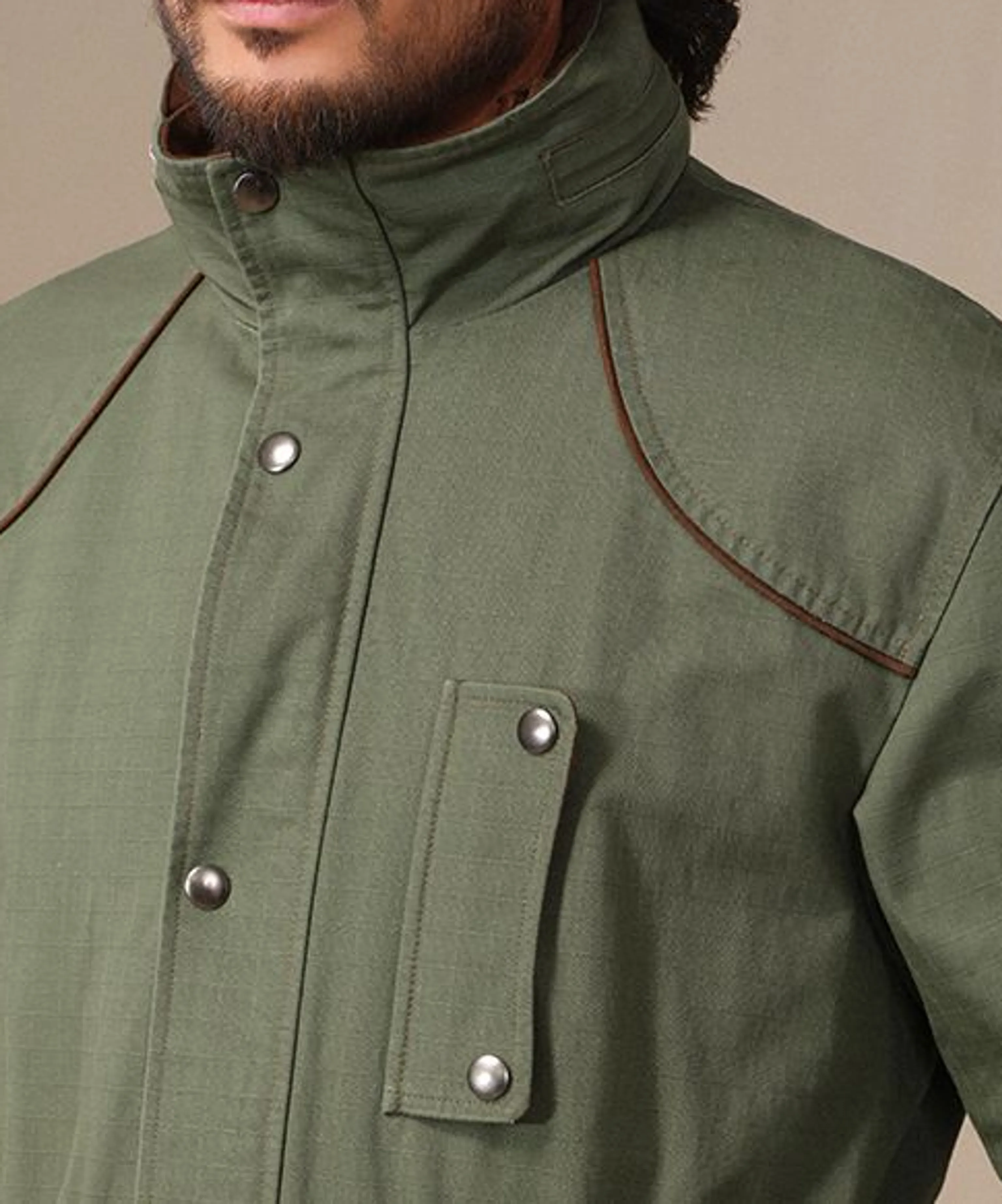 Heavyweight Cotton Field Jacket - Image 6