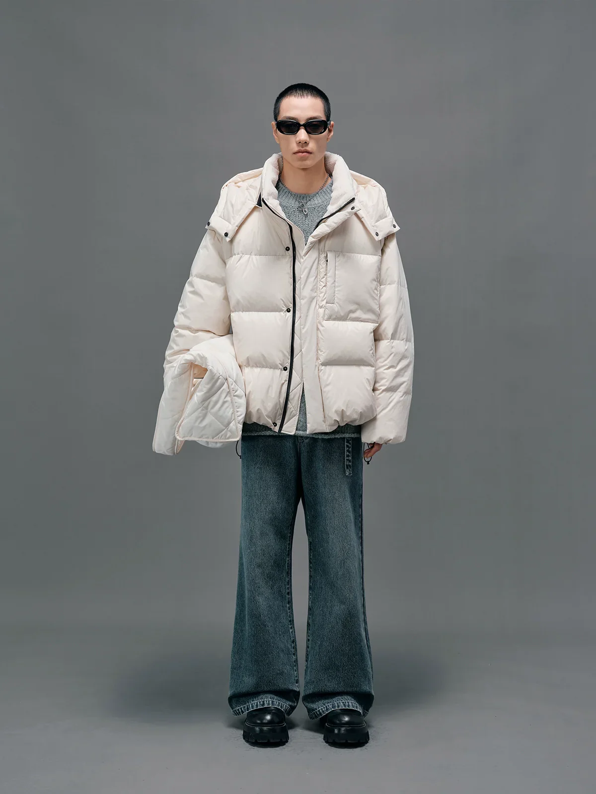 Heavyweight Down Puffer Jacket - Image 4