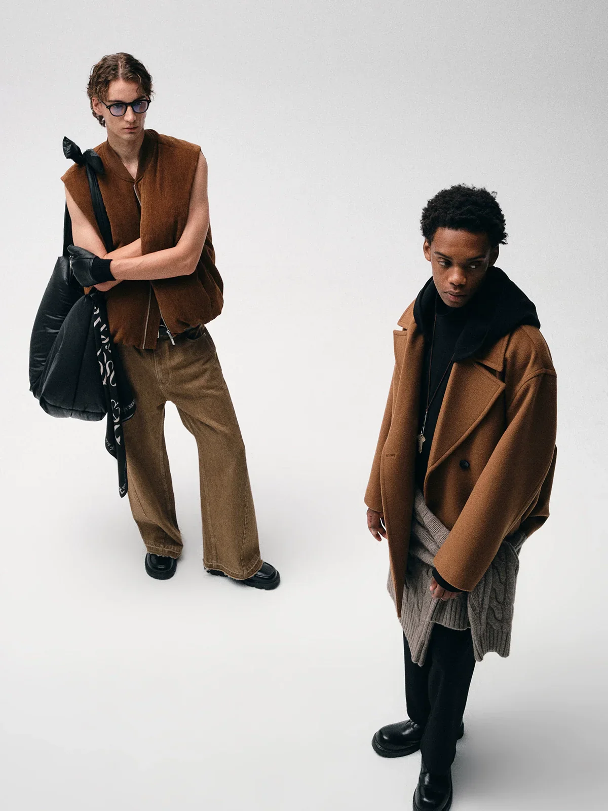 Heavyweight Wool Double-Breasted Coat - Image 2