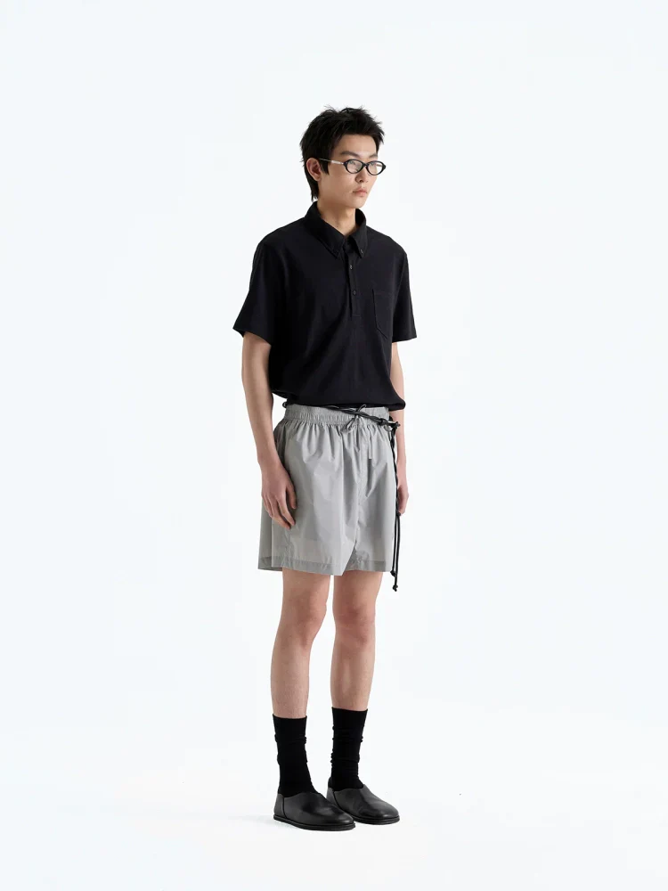 Hemp-Cotton Slub Pocket Polo - Image 4