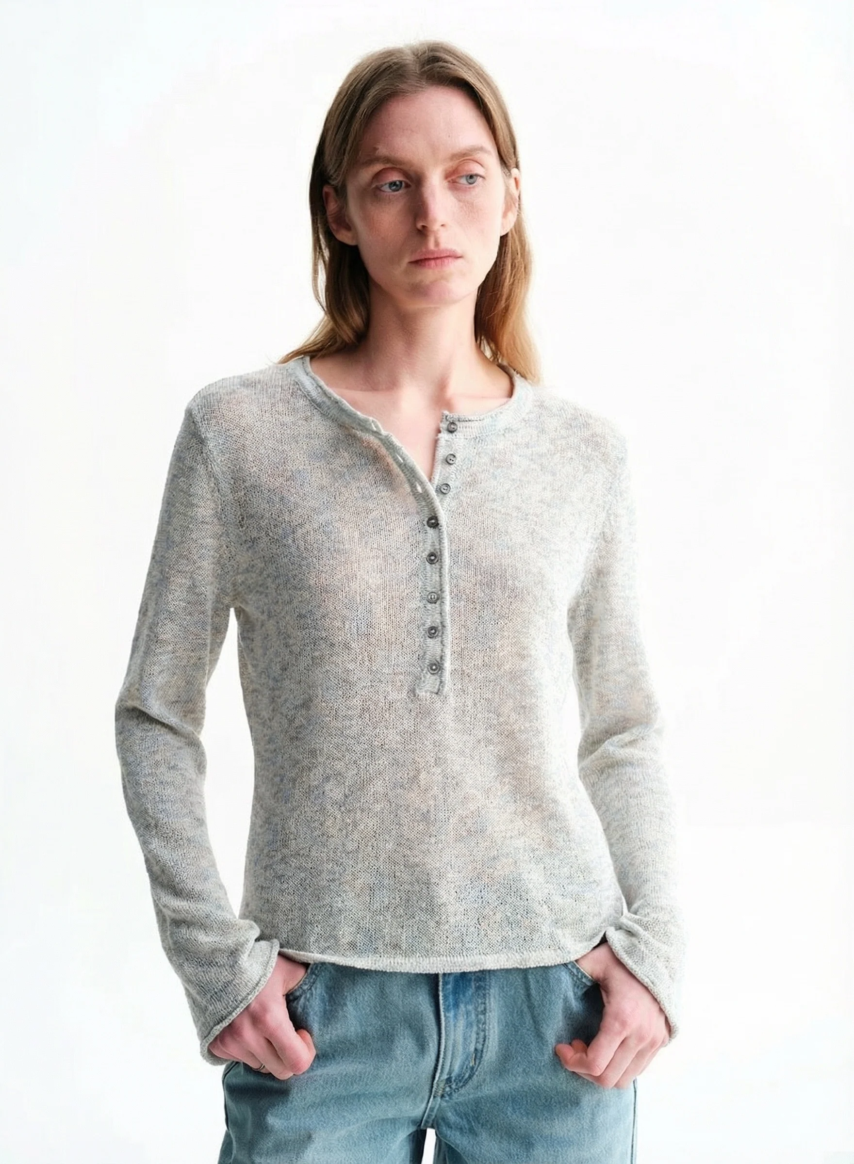 Henley Knit Top - Image 5