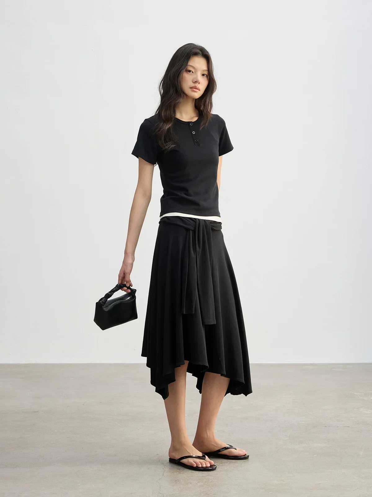 Henley Skirt Set