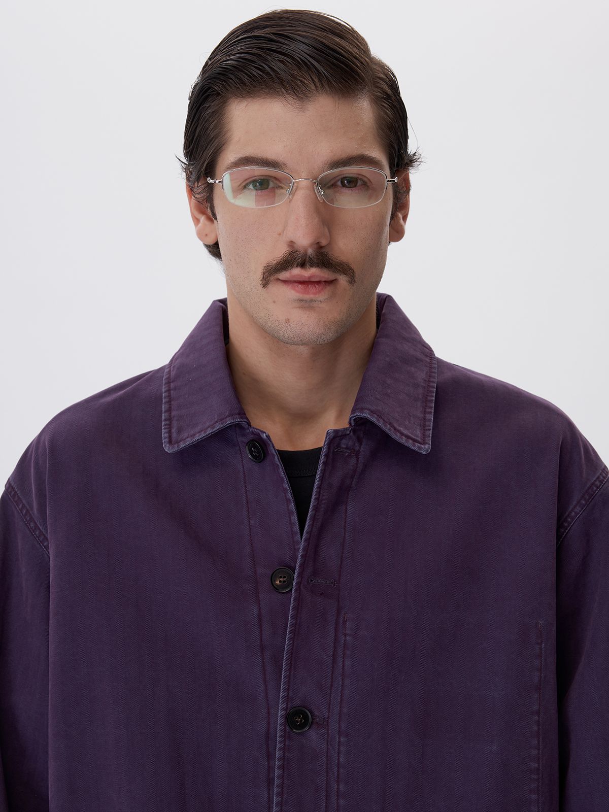Herringbone French Chore Jacket - Image 8