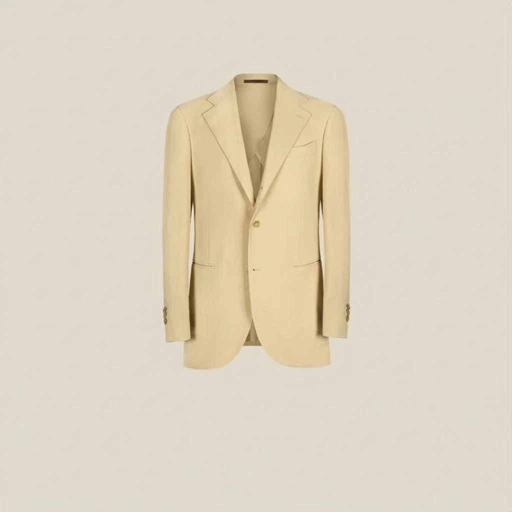 Herringbone Linen-Blend Suit - Image 5
