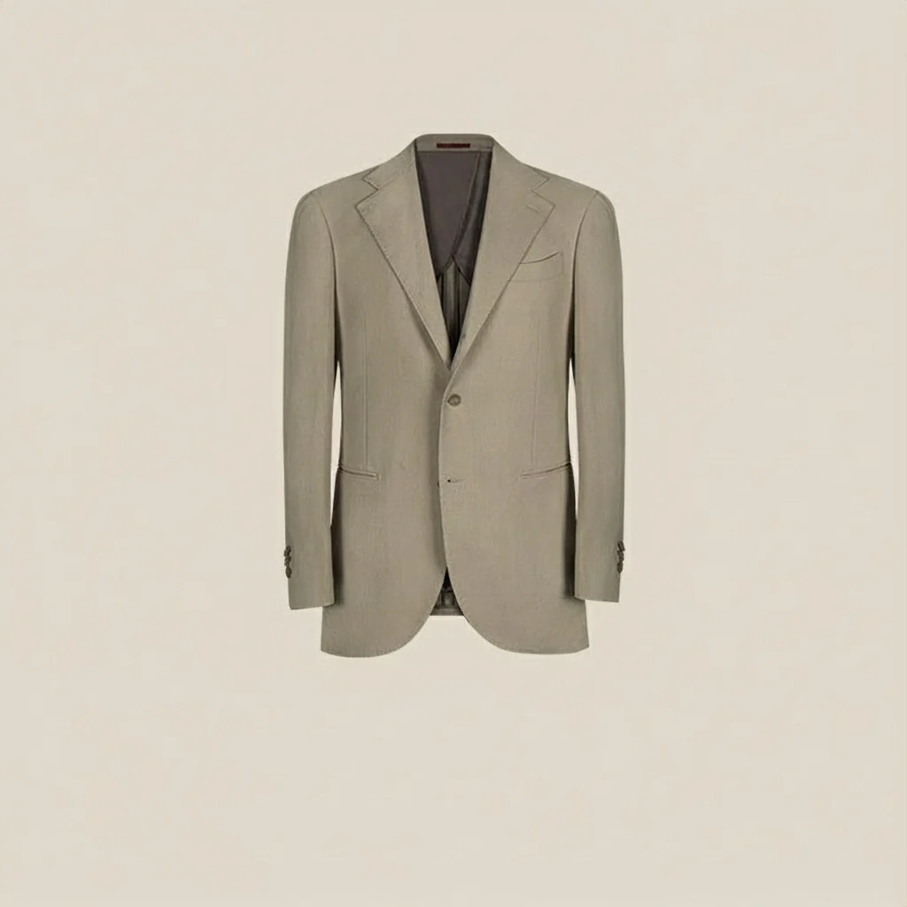 Herringbone Linen-Blend Suit - Image 7