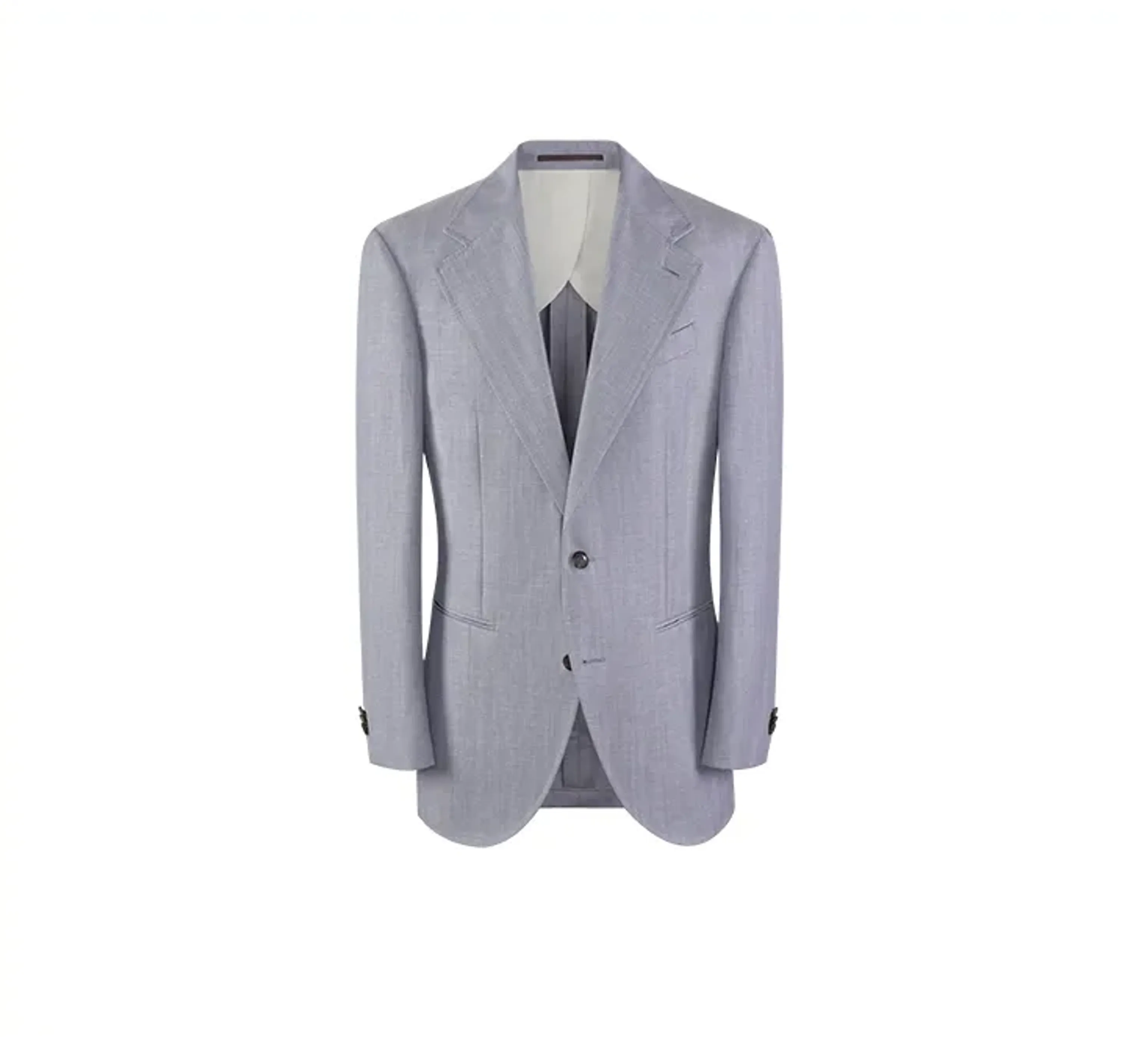 Herringbone Italian Wool-Linen Suit - Image 5