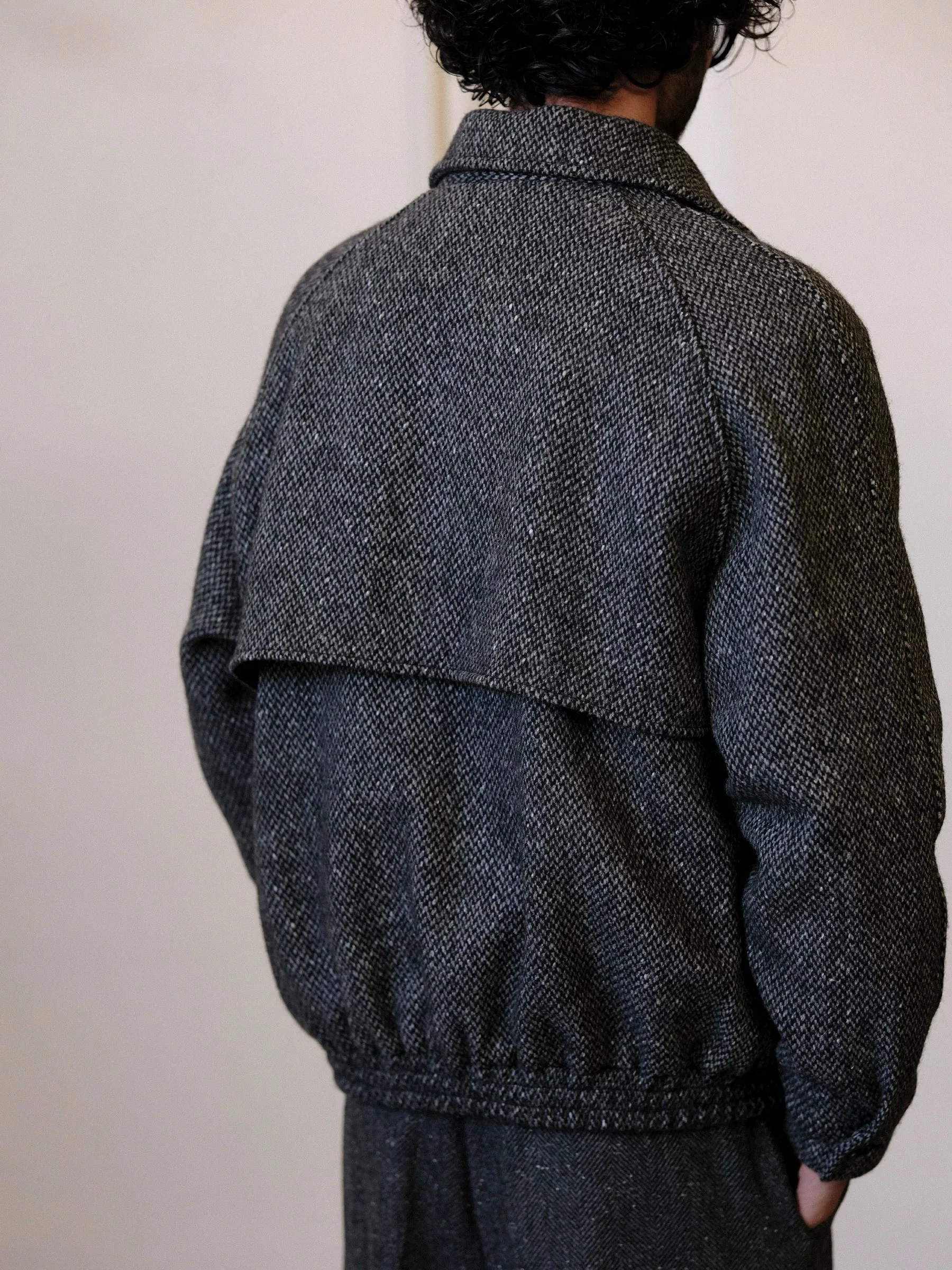 Herringbone Zip Jacket - Image 4