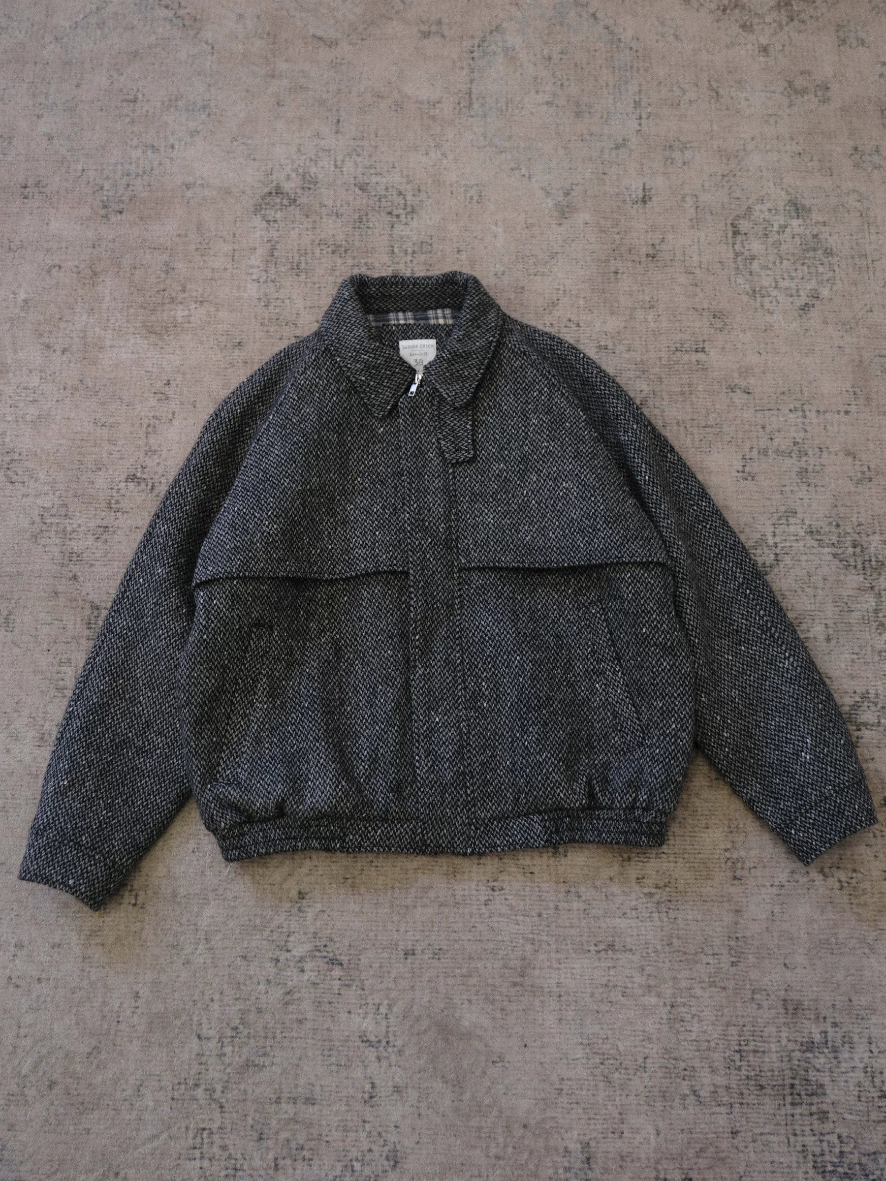 Herringbone Zip Jacket - Image 5