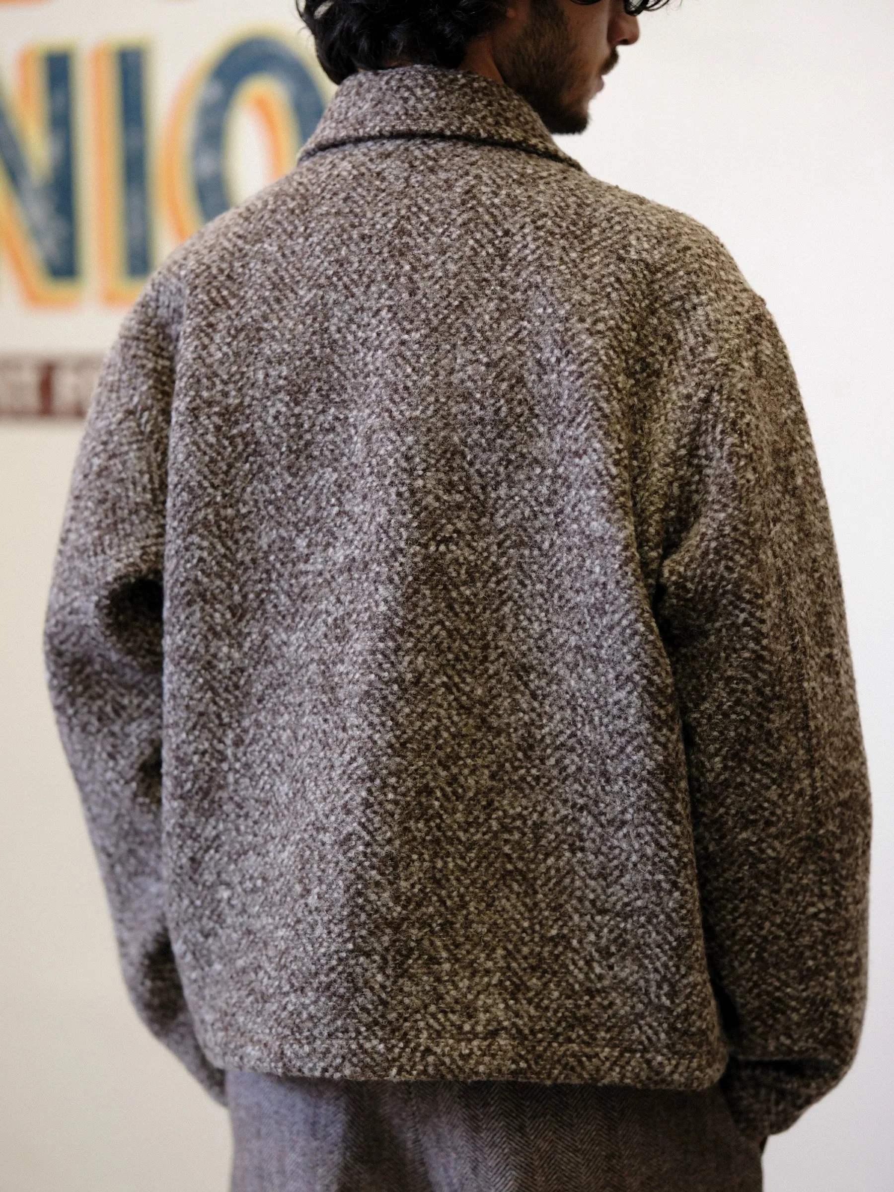 Herringbone Zip Jacket - Image 4